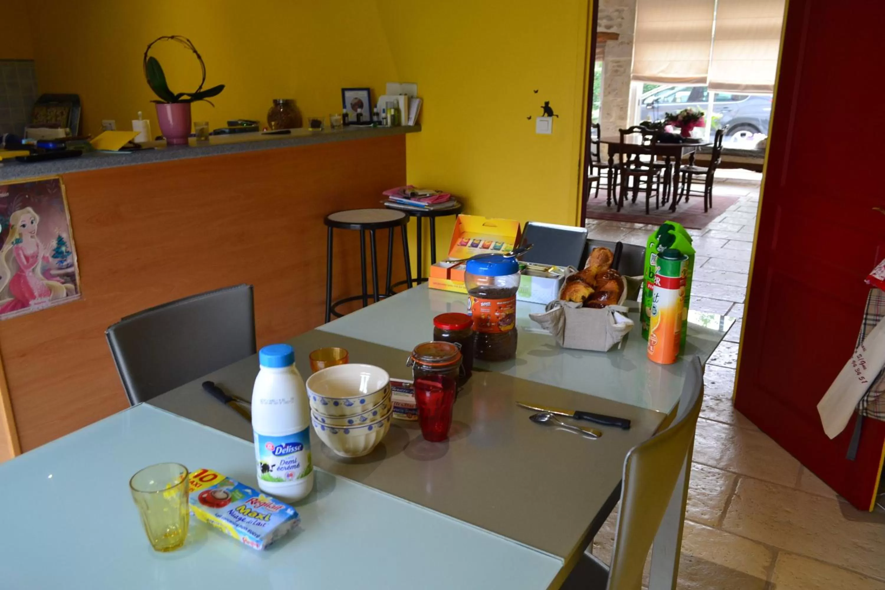 Food in Les Chambres de Carreau