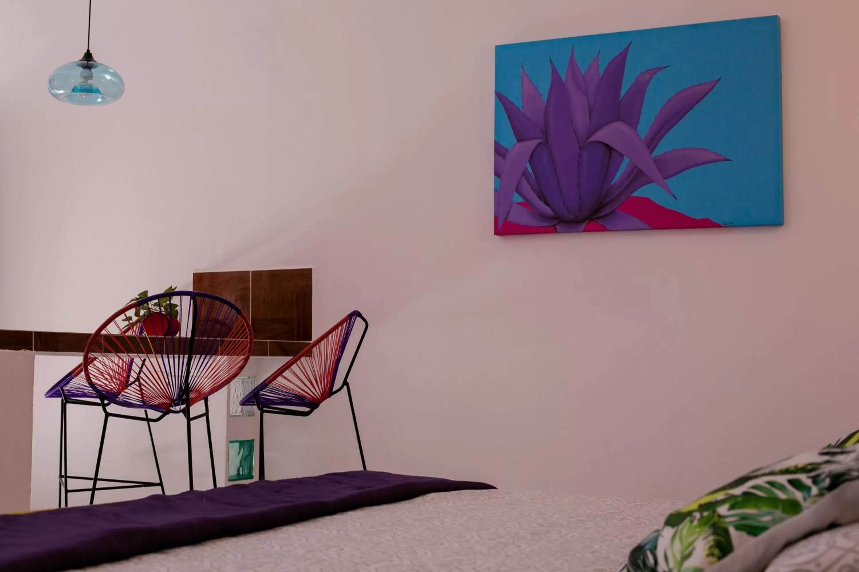 TV/Entertainment Center in Vainilla Bed and Breakfast Mexico