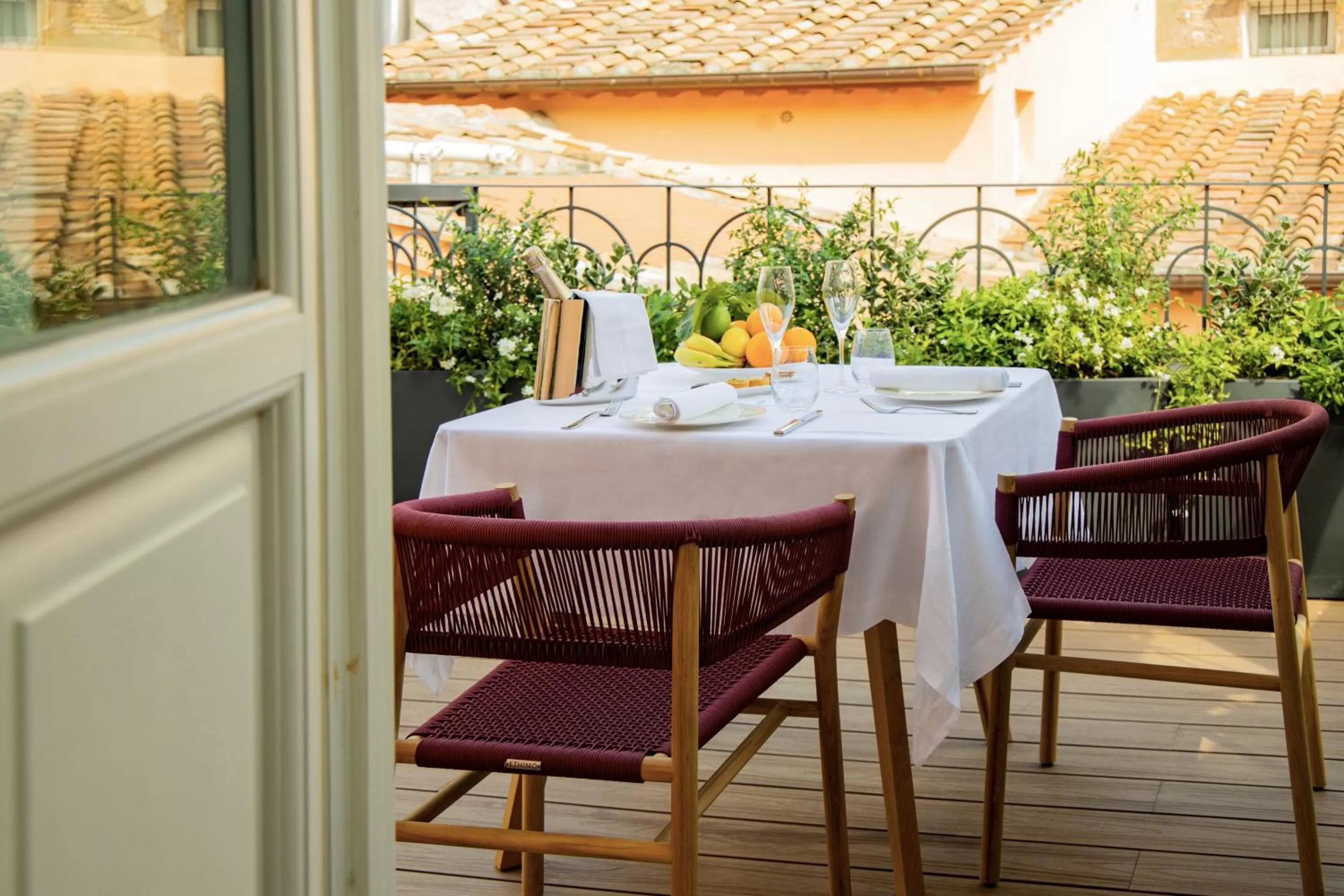 Balcony/Terrace in Maalot Roma - Small Luxury Hotels of the World