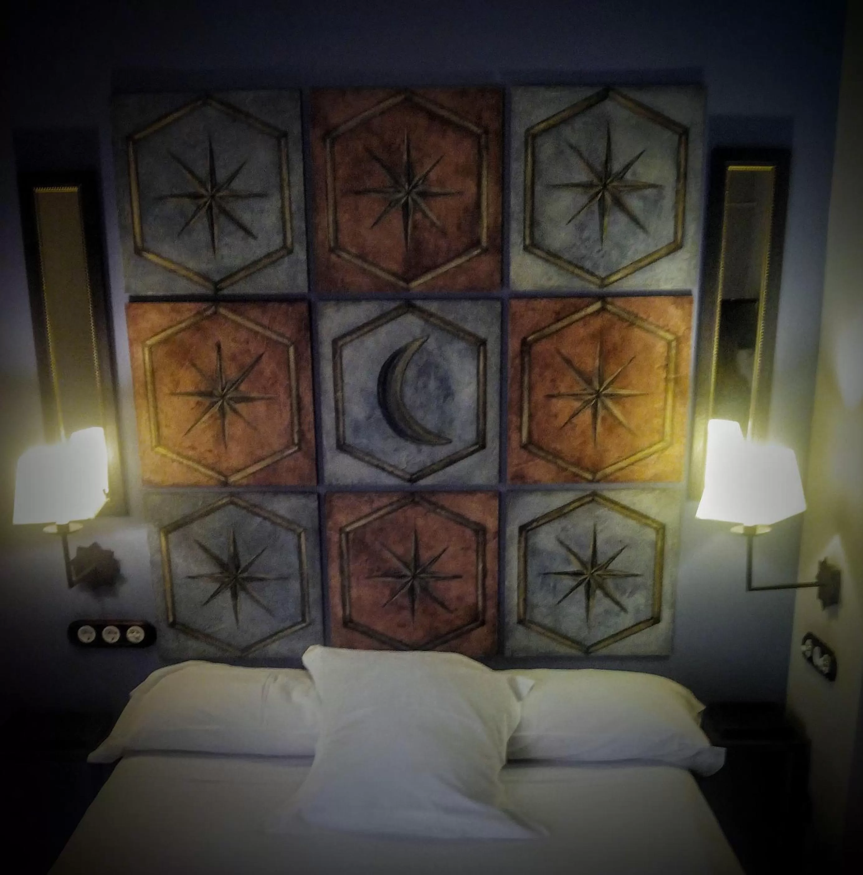 Decorative detail, Bed in El Mudayyan