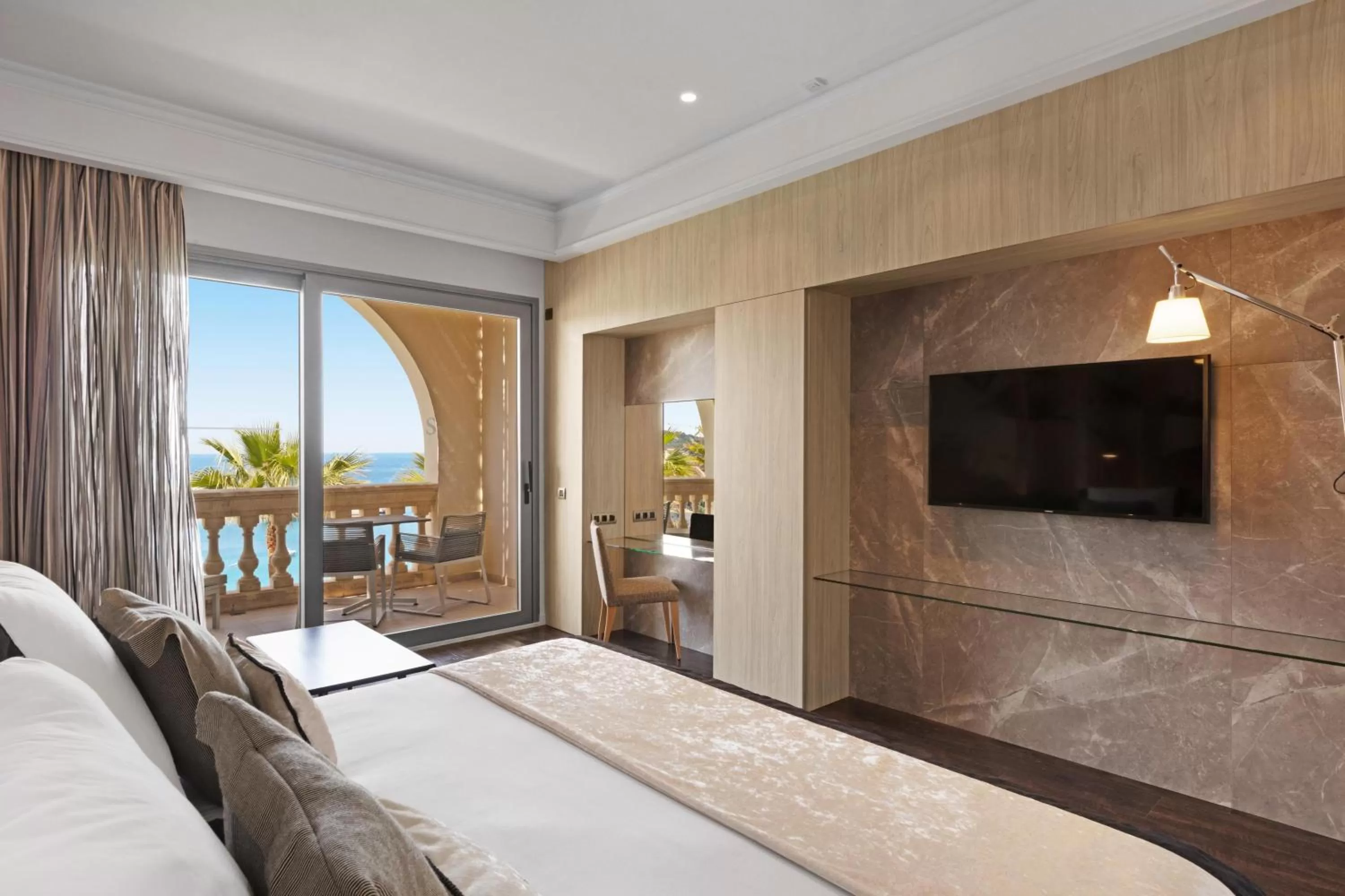 Photo of the whole room, Bed in Pure Salt Port Adriano - Adults Only