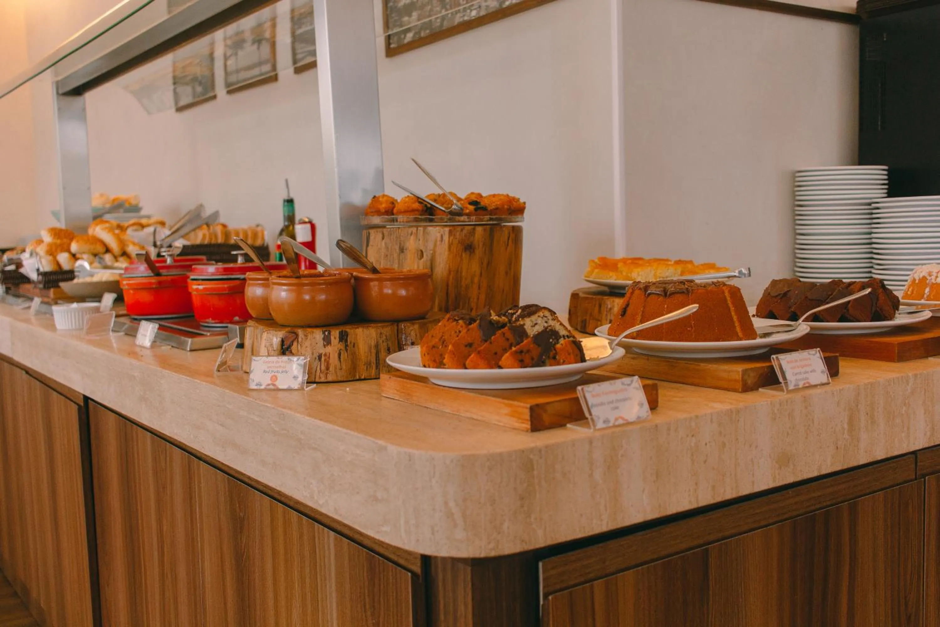 Food in Square Design Hotel