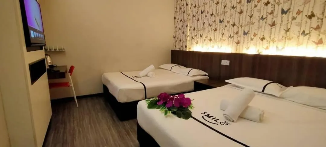 Bed in Smile Hotel Cheras Pudu KL