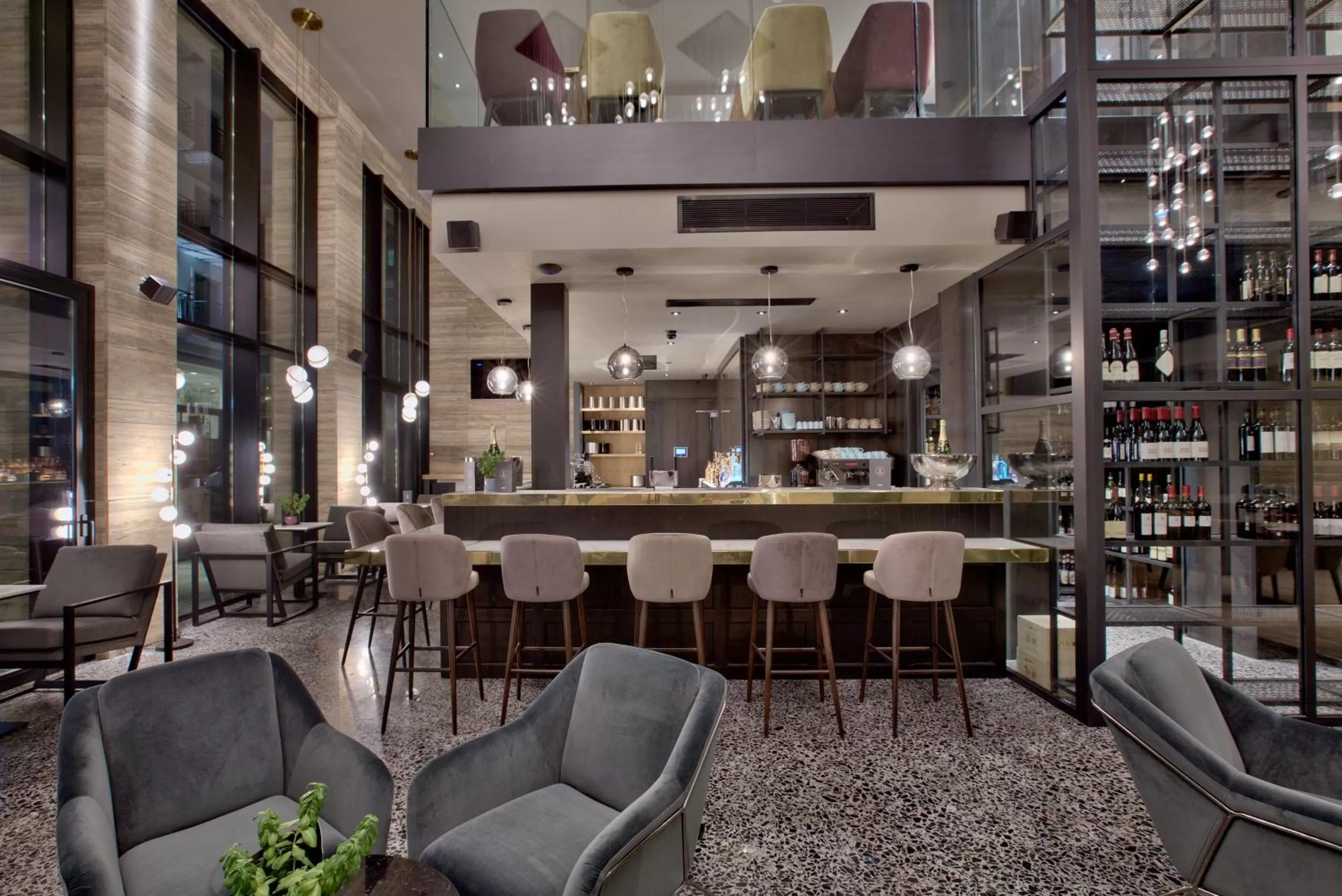 Lounge or bar in Number 11 St Julian's Malta - Handwritten Collection