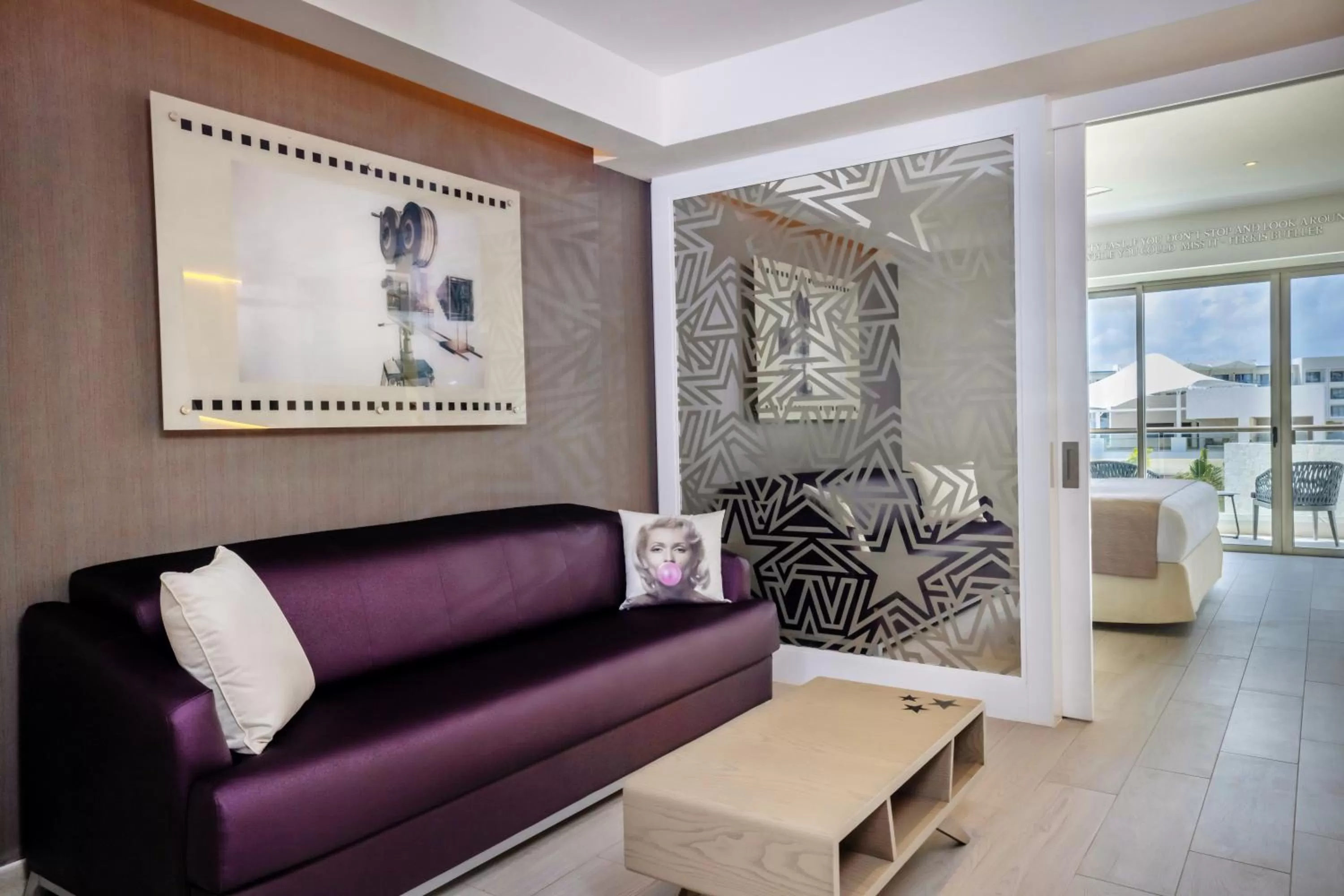 Seating area in Planet Hollywood Cancun by Royalton, An Autograph Collection All-Inclusive Resort