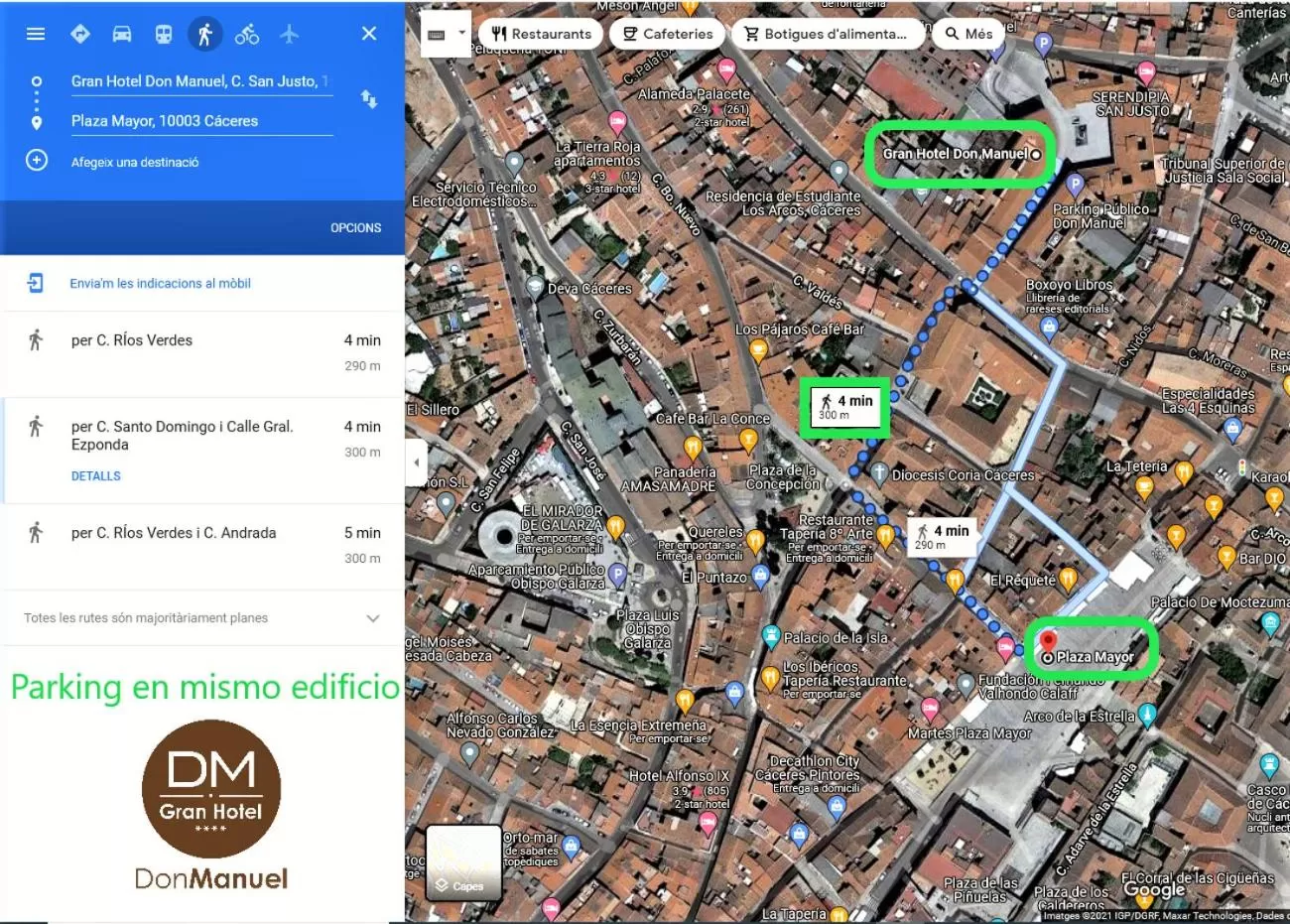 Bird's eye view in Gran Hotel Don Manuel