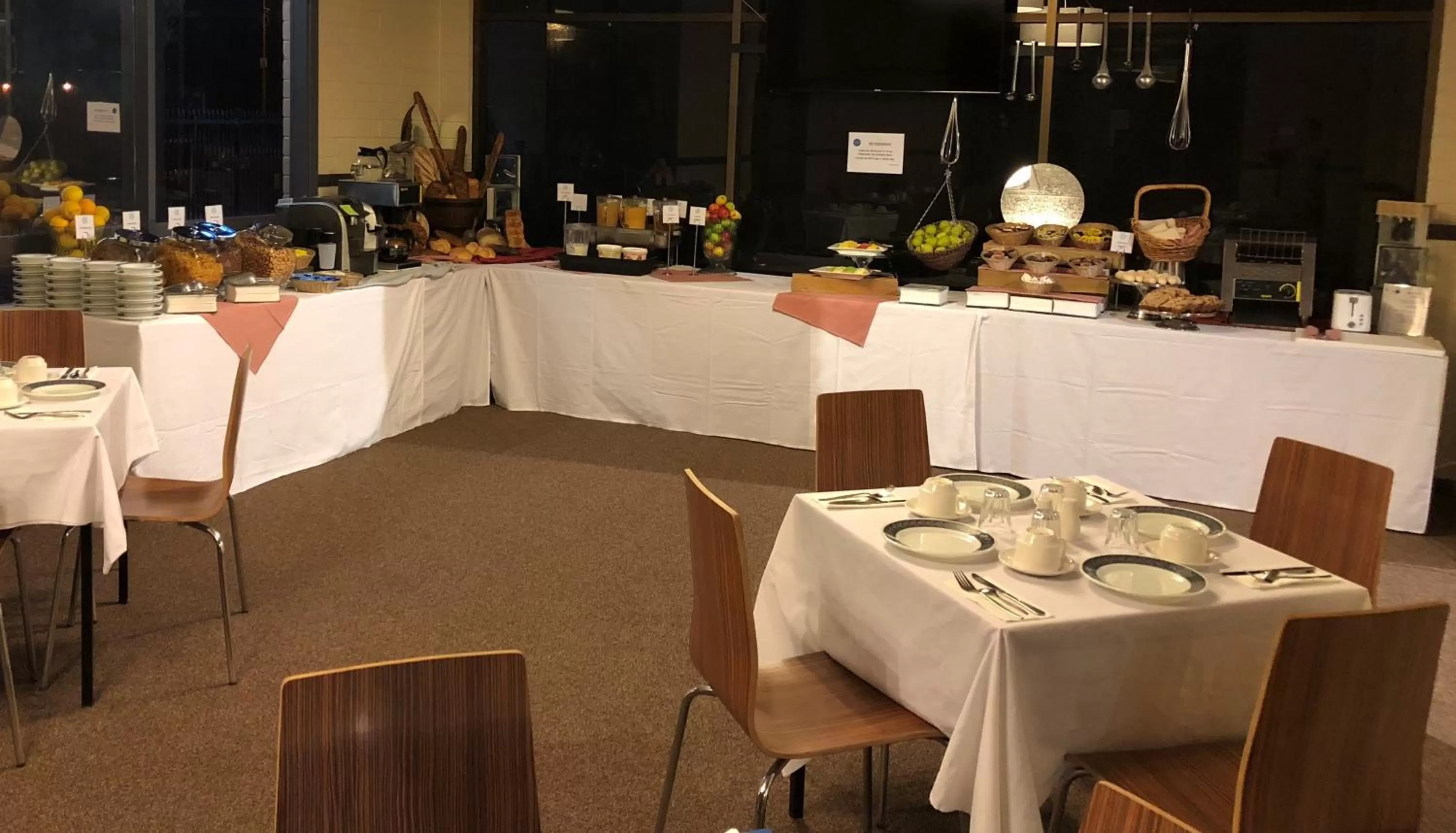 Continental breakfast in Opal Inn Hotel, Motel, Caravan Park