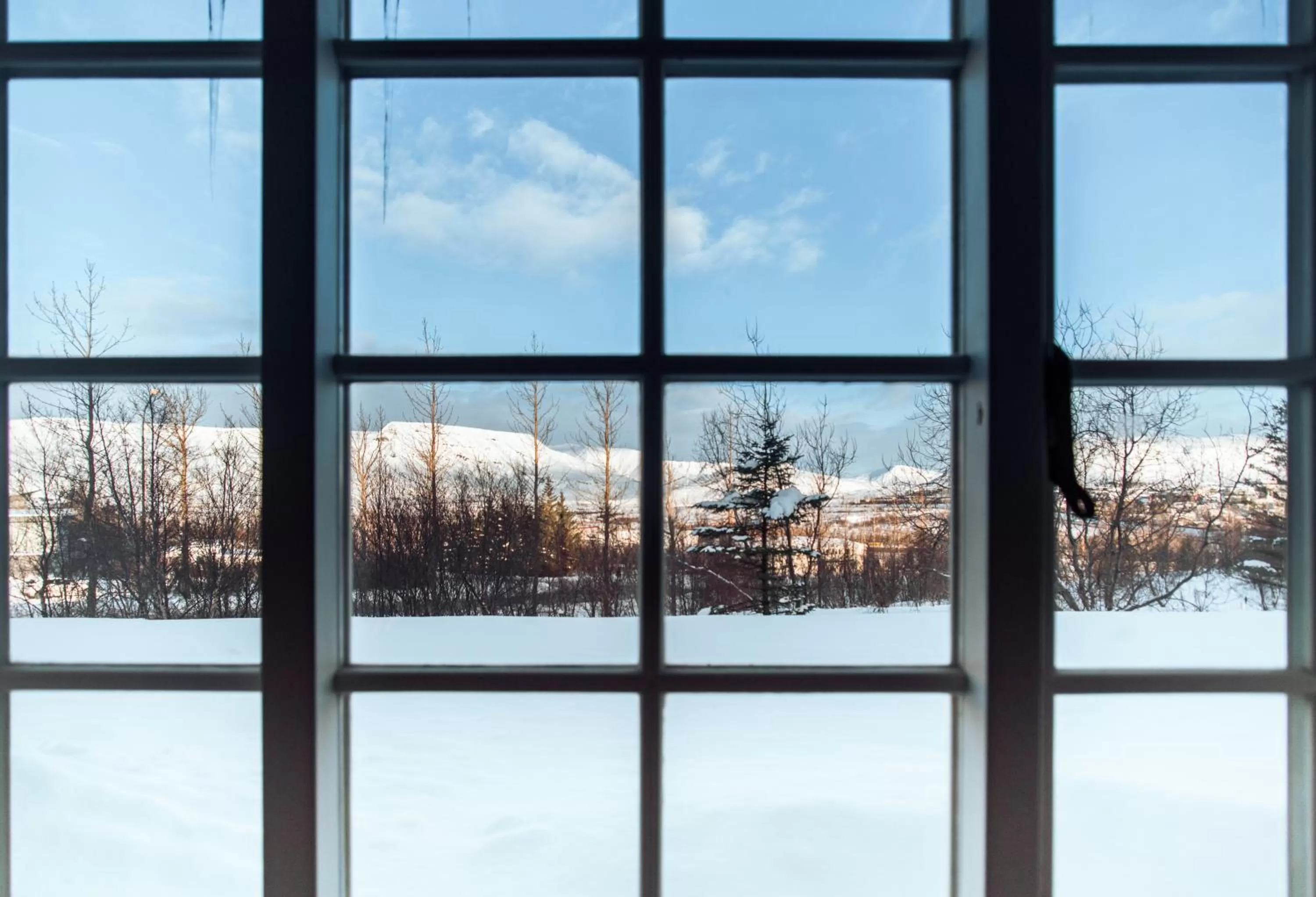 Mountain view in Hotel Laxnes