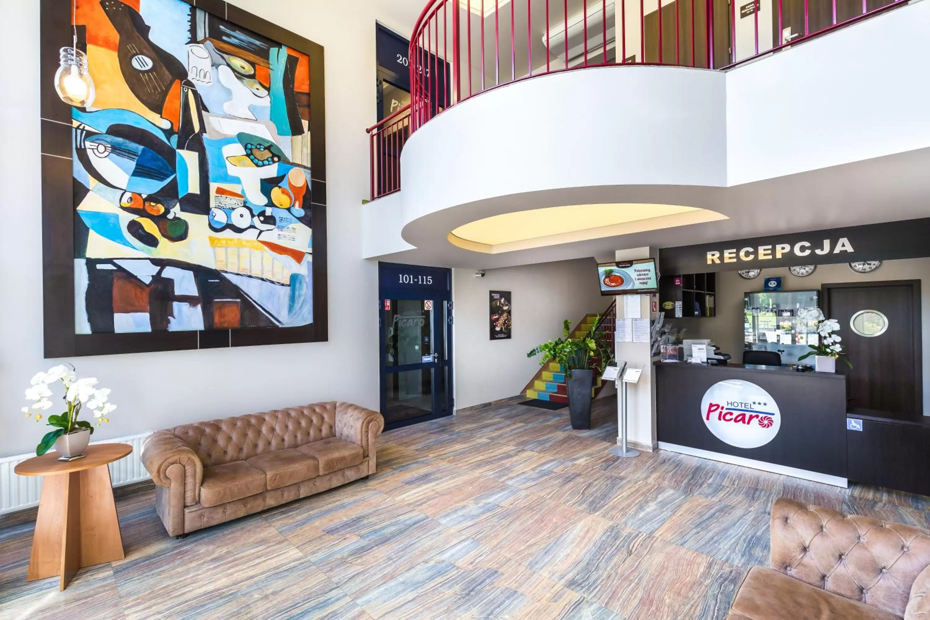 Lobby or reception in Hotel Picaro Stok