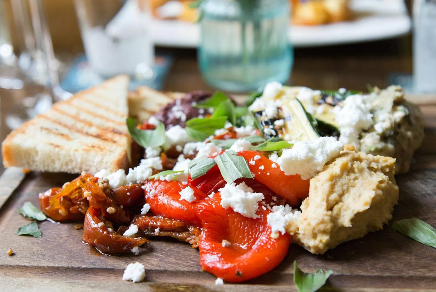 Food close-up in Crown Hotel