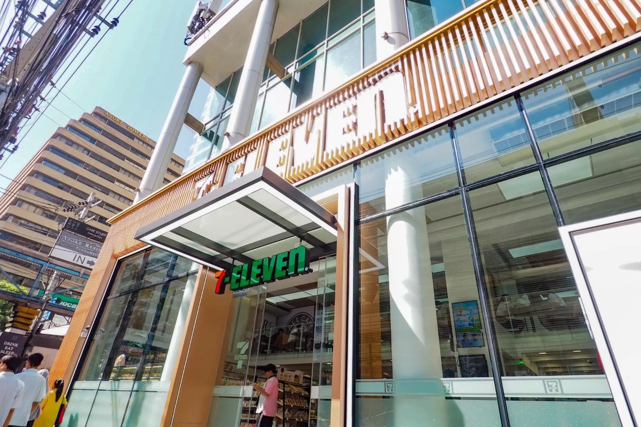 Facade/entrance in Asoke Residence Sukhumvit by UHG