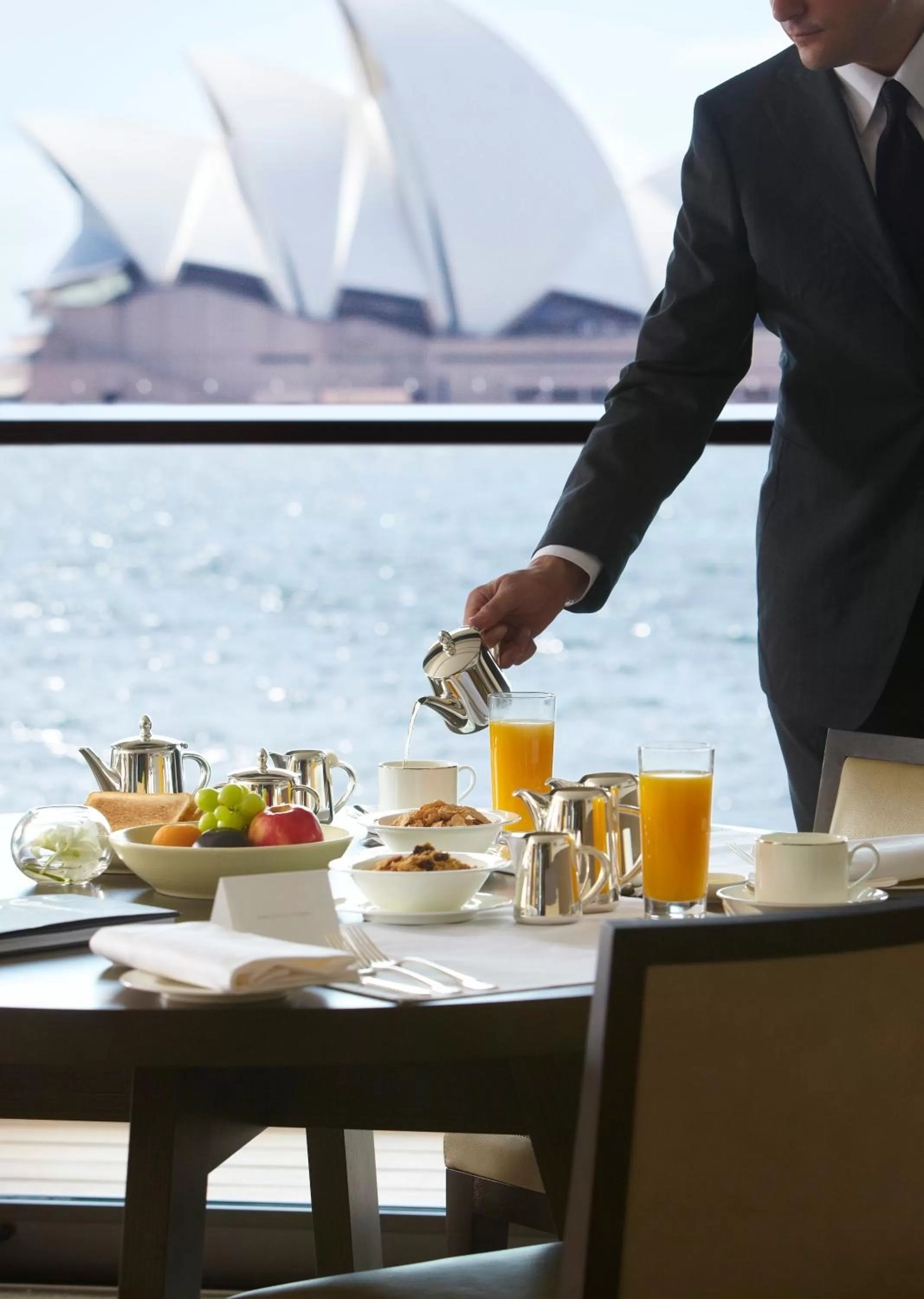 Breakfast in Park Hyatt Sydney
