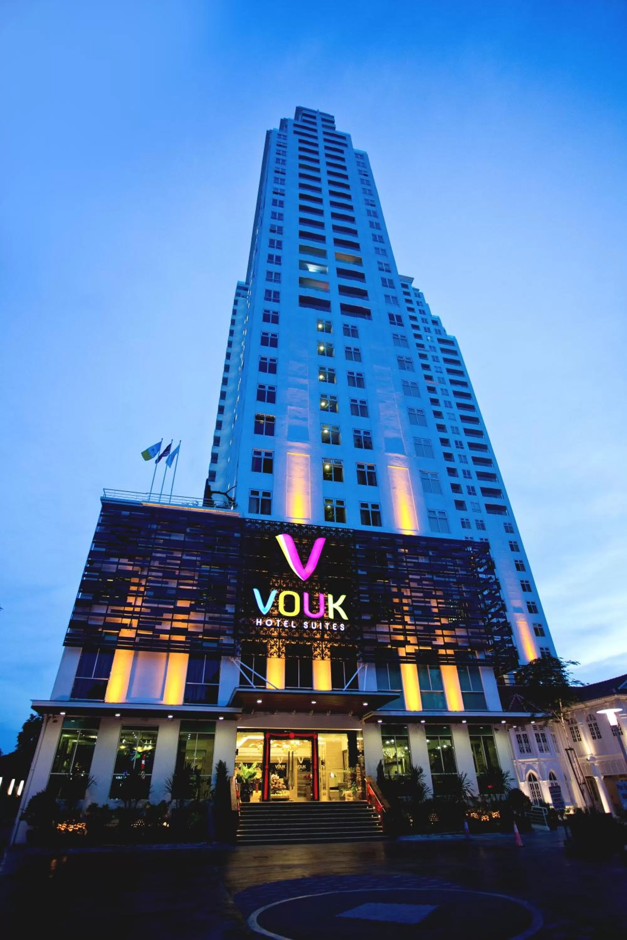 Facade/entrance in Vouk Hotel Suites, Penang