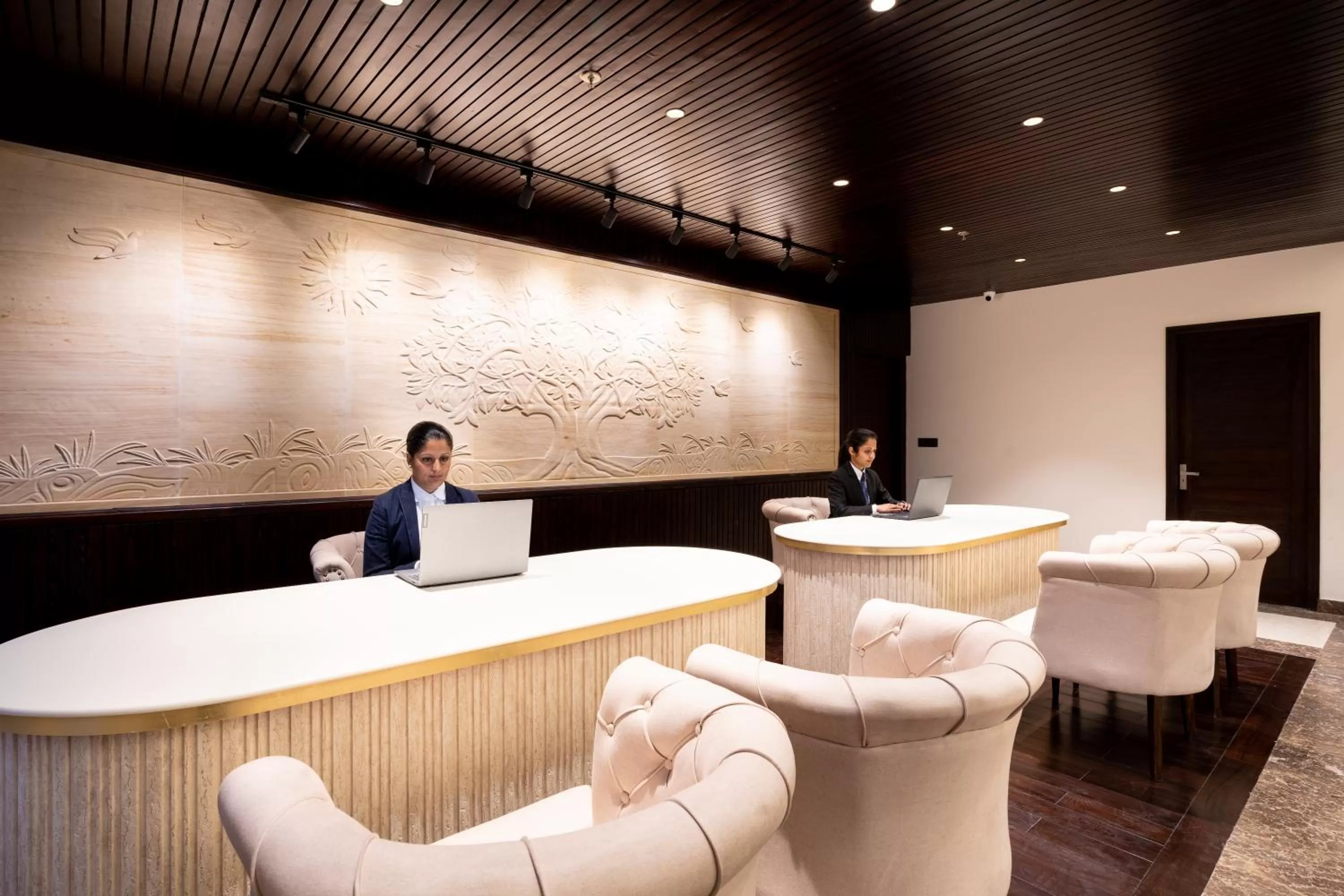 Lobby or reception in The Orchid Shimla