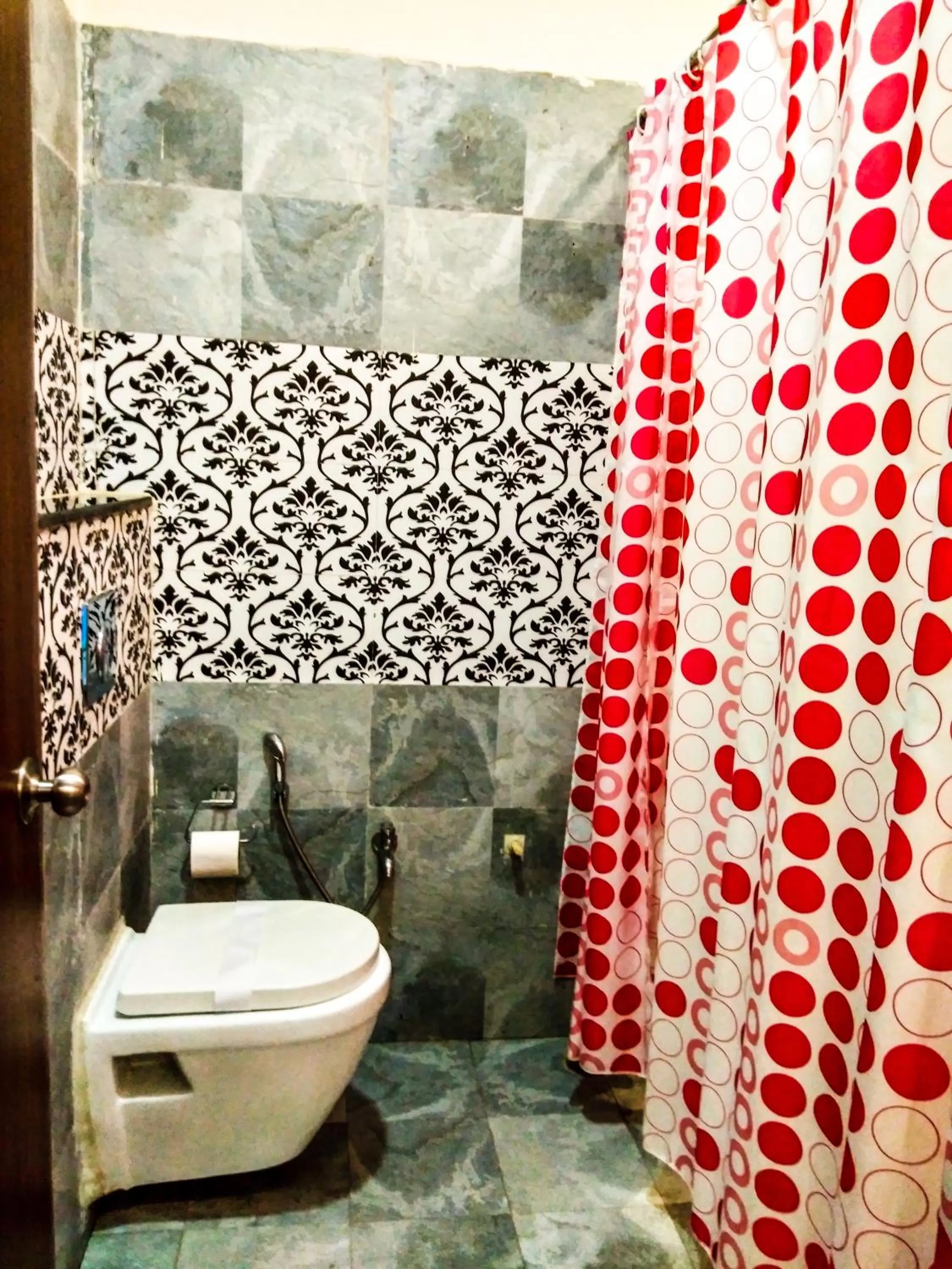 Bathroom in Dwivedi Hotels Sri Omkar Palace