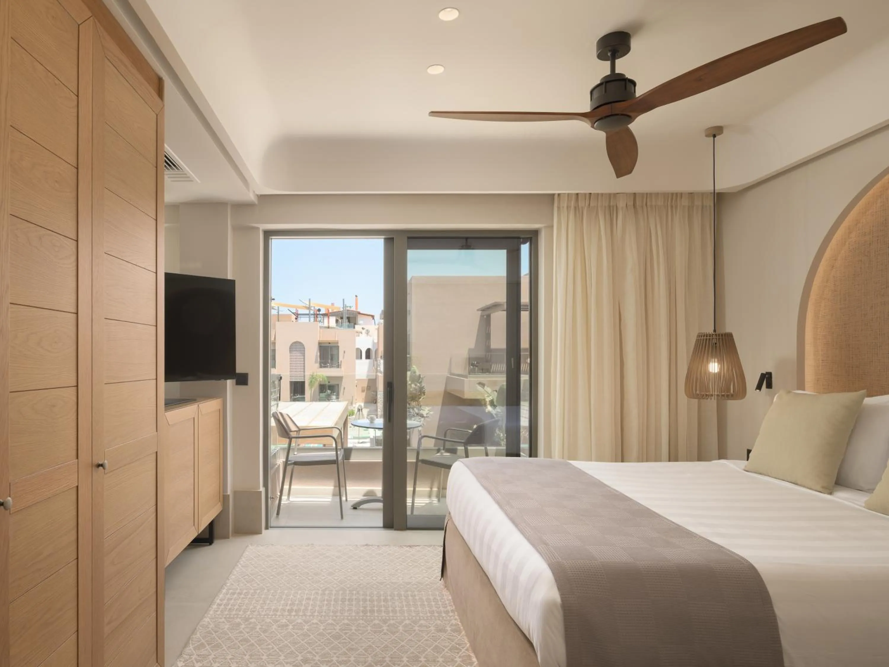 Photo of the whole room, Bed in Paralos Venus Suites Adults Only