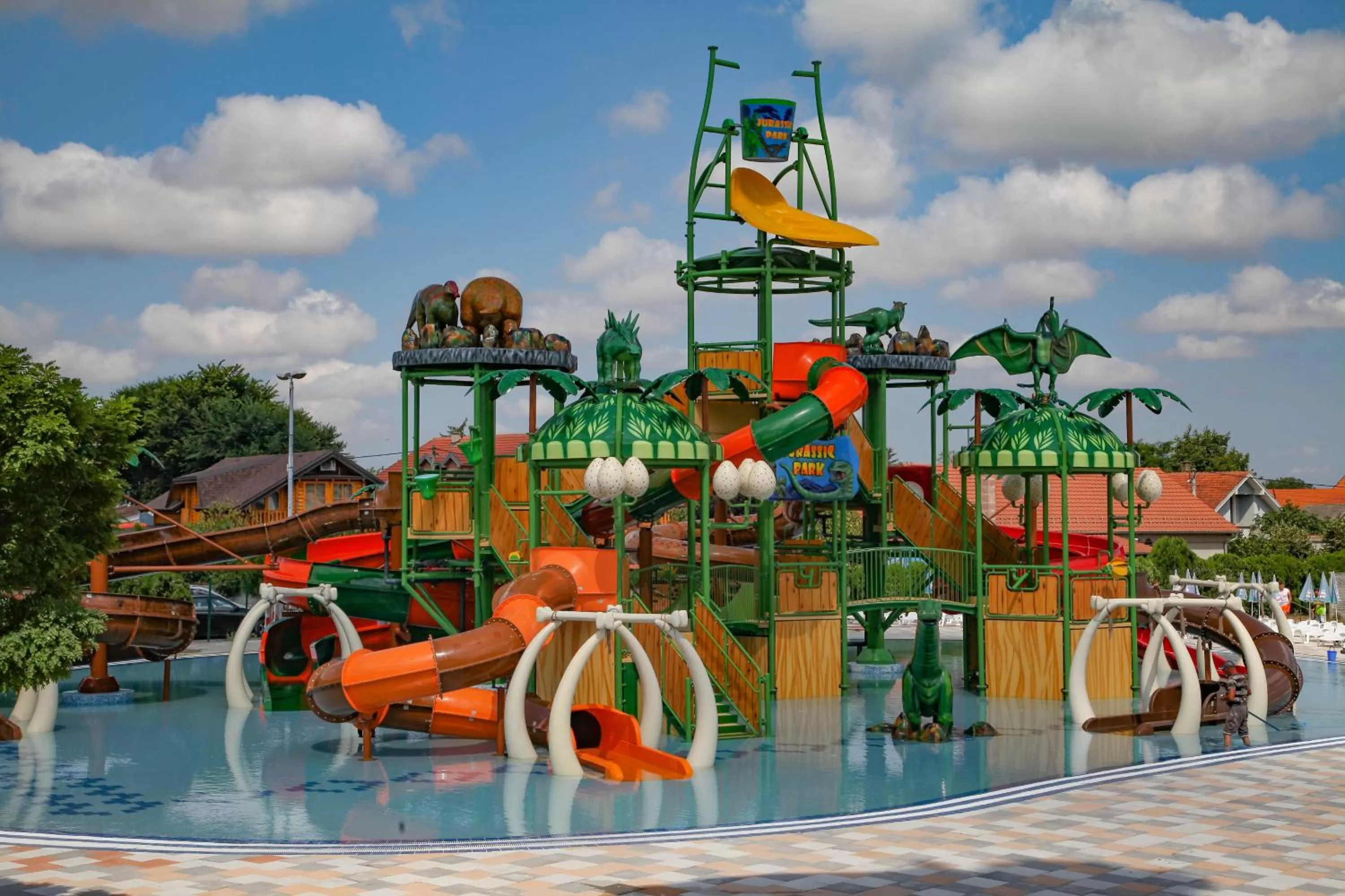 Children play ground in S Club Resort Hotel Aqua Park and Spa