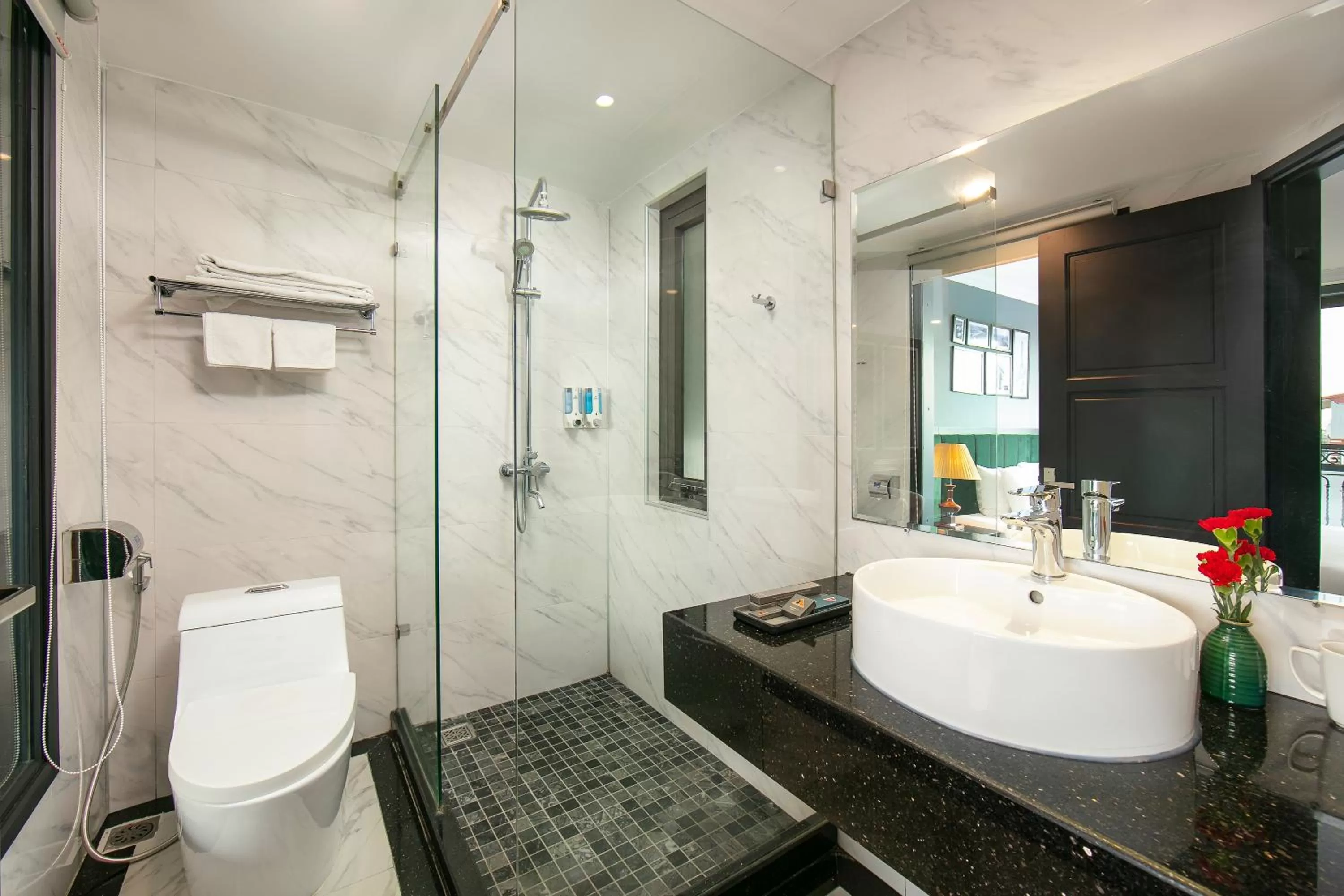 Bathroom in La Selva Premium Hotel