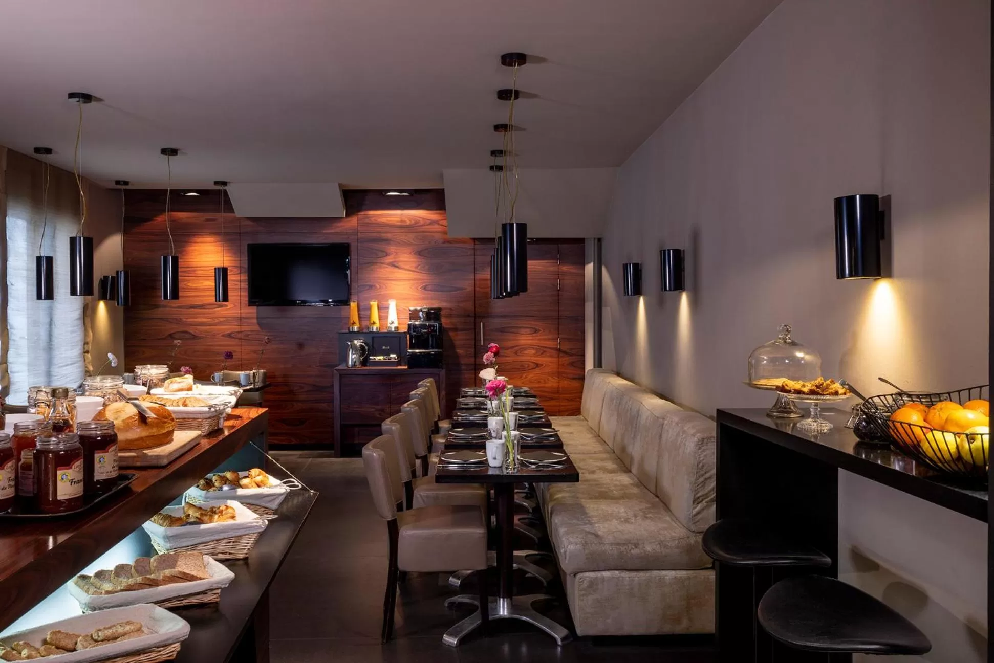 Food and drinks in LHotel - face au château - boutique hôtel et séminaires