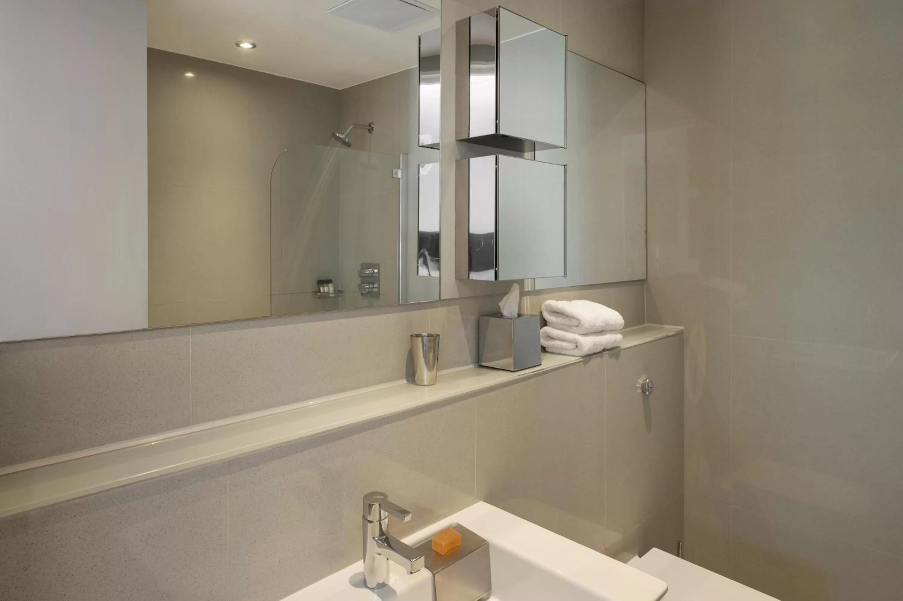 Bathroom in Templeton Place by Supercity Aparthotels