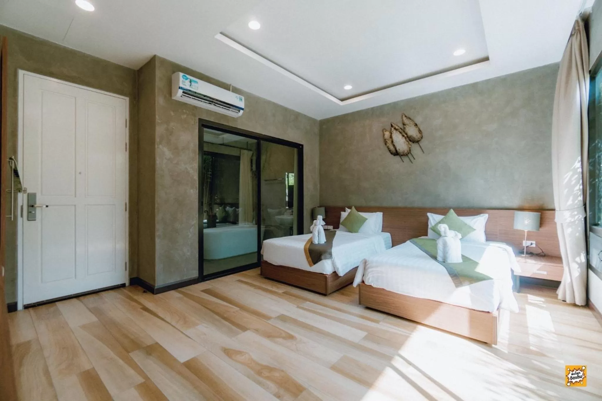 Bed in Blue River Resort