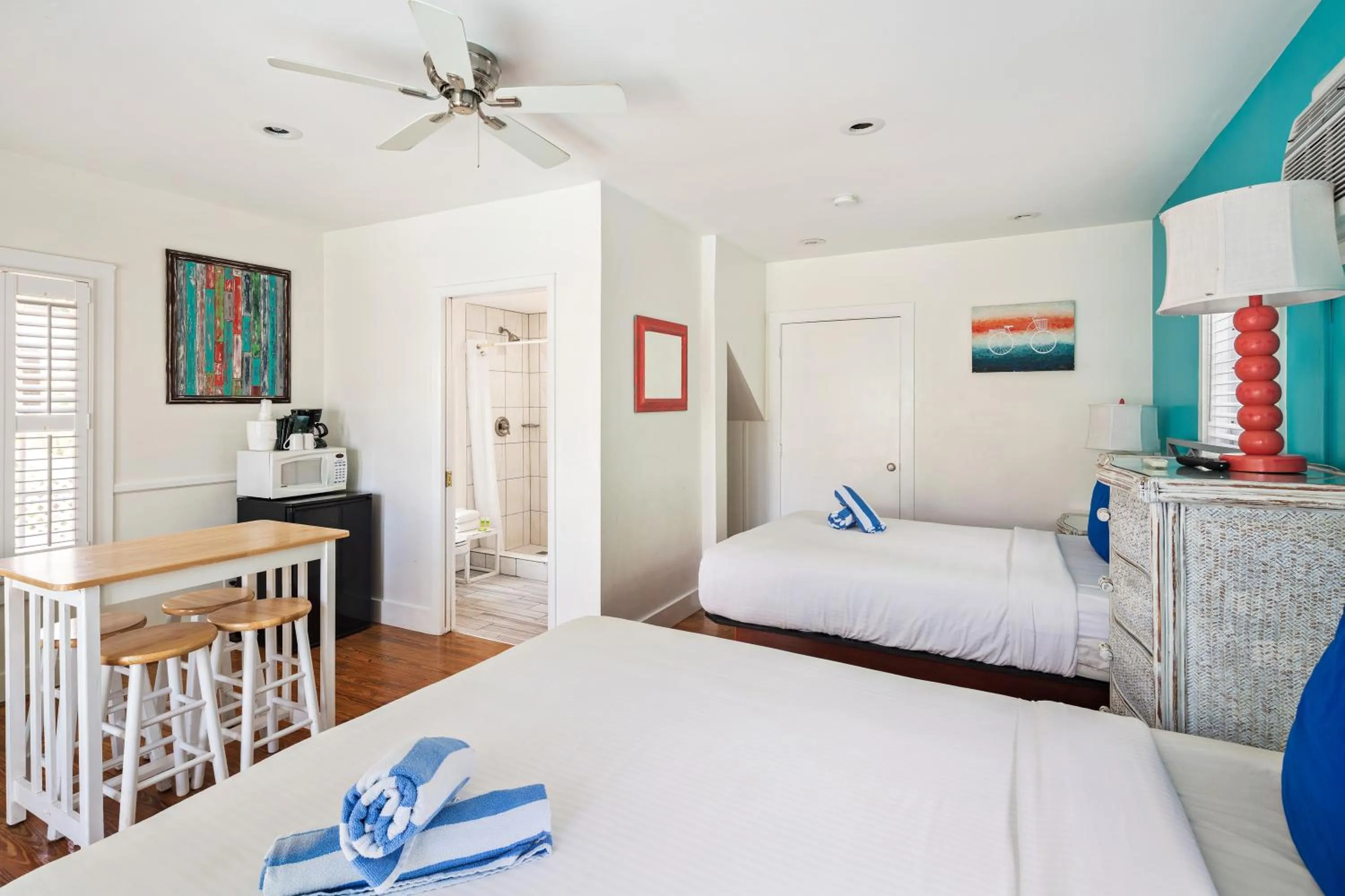 Bed in Wicker Guesthouse