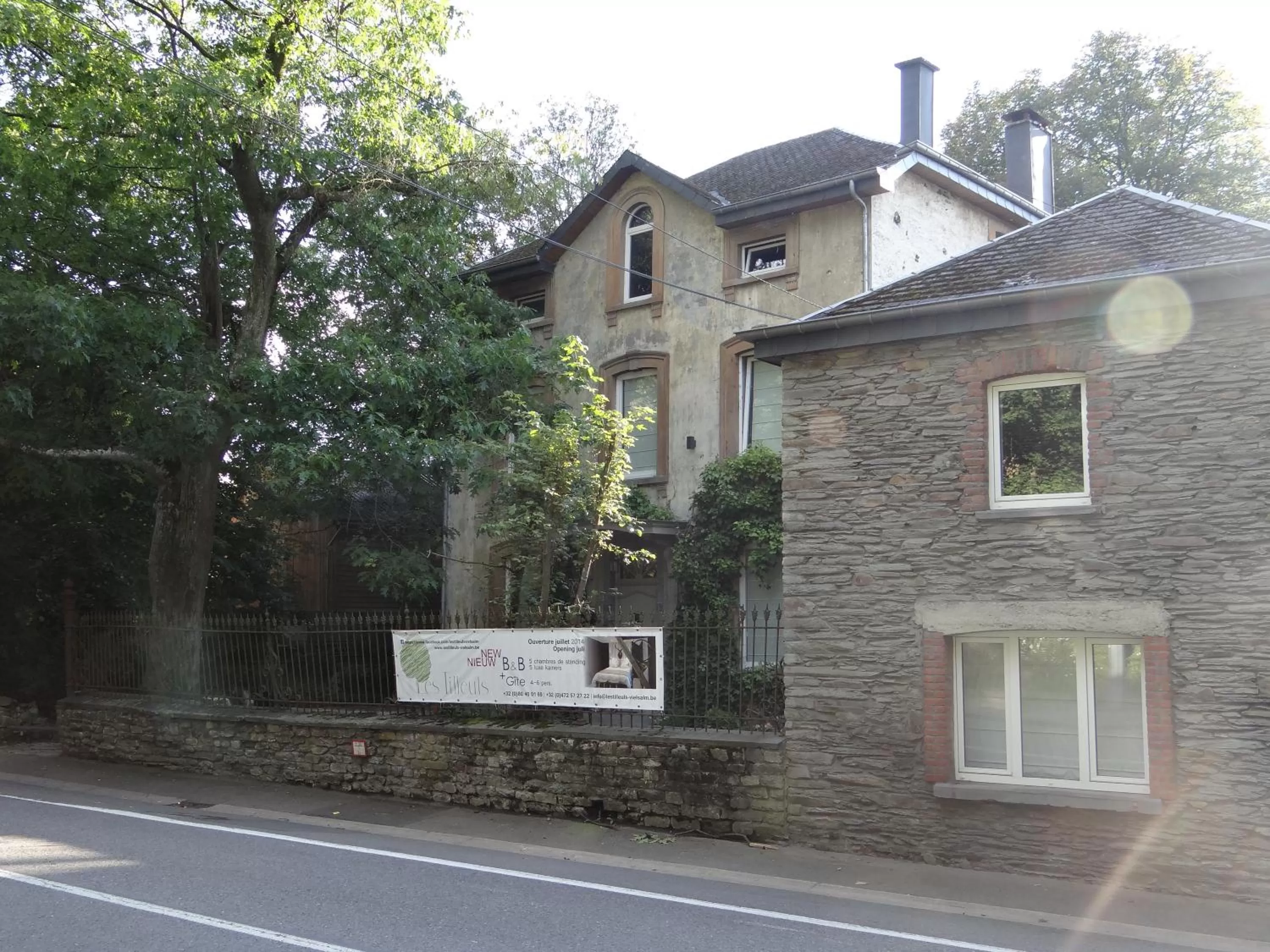 Facade/entrance in B&B Les Tilleuls