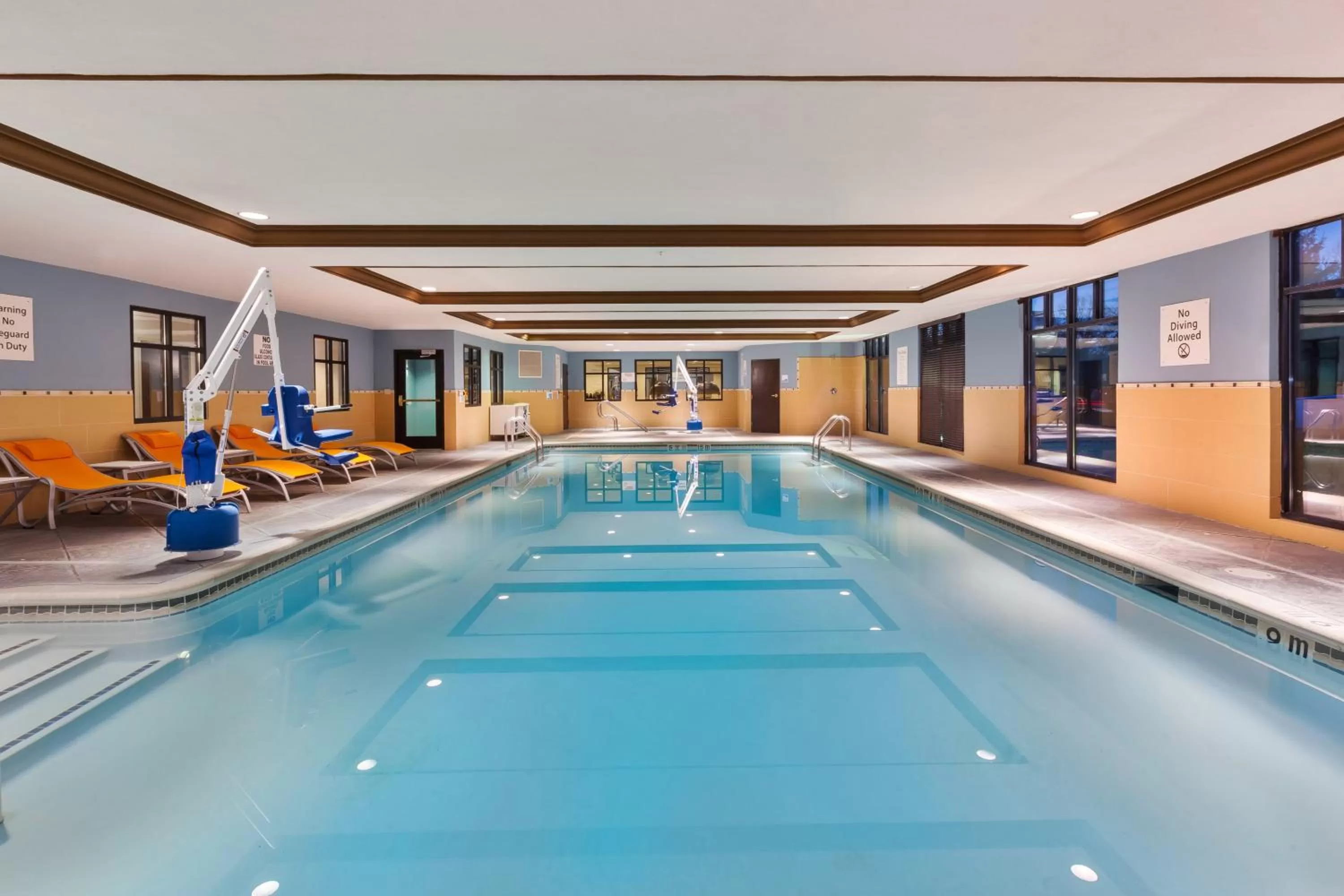 Swimming pool in Holiday Inn Express Hotel & Suites Warminster-Horsham by IHG