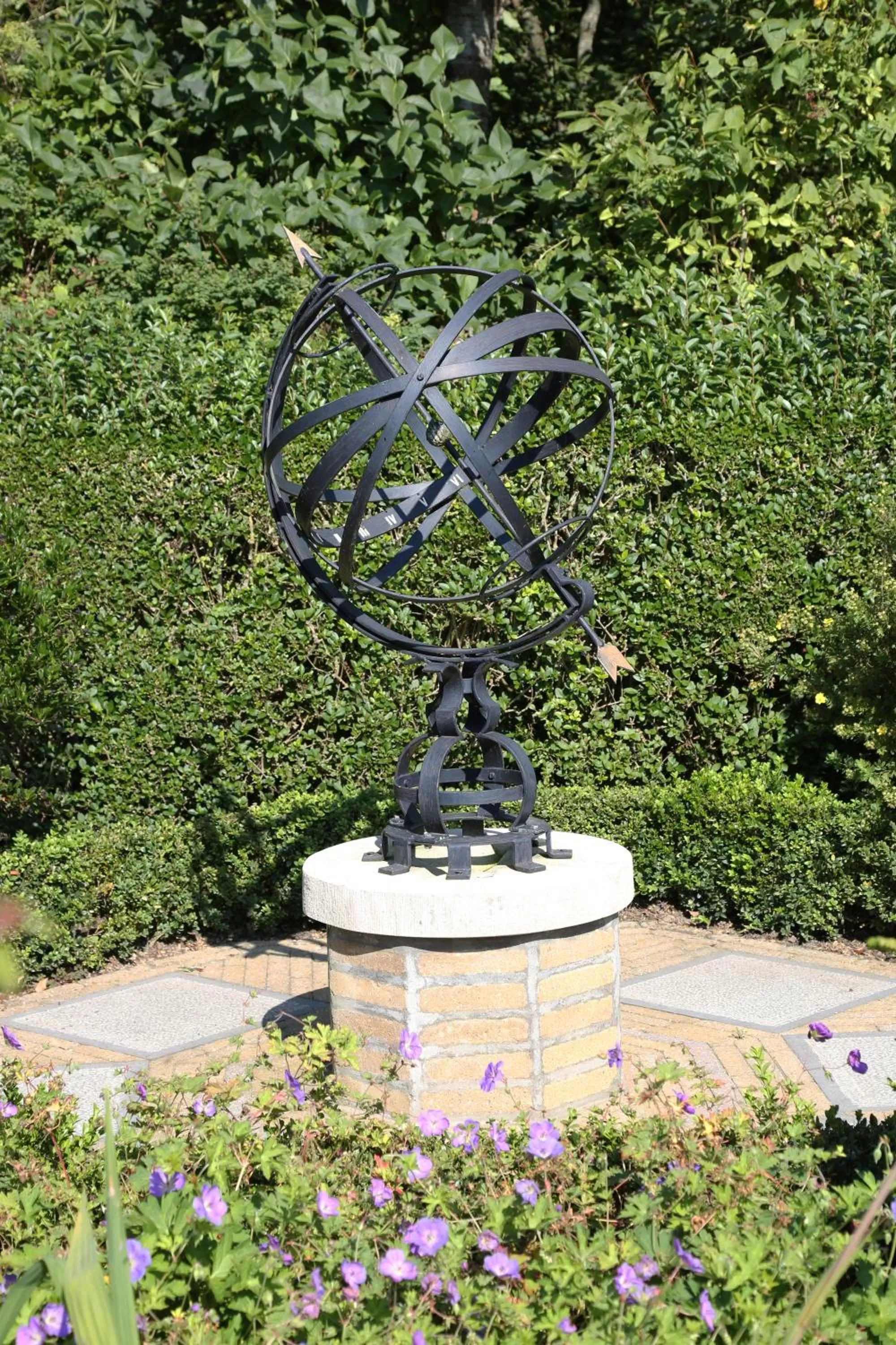 Garden view in Logies Ternier