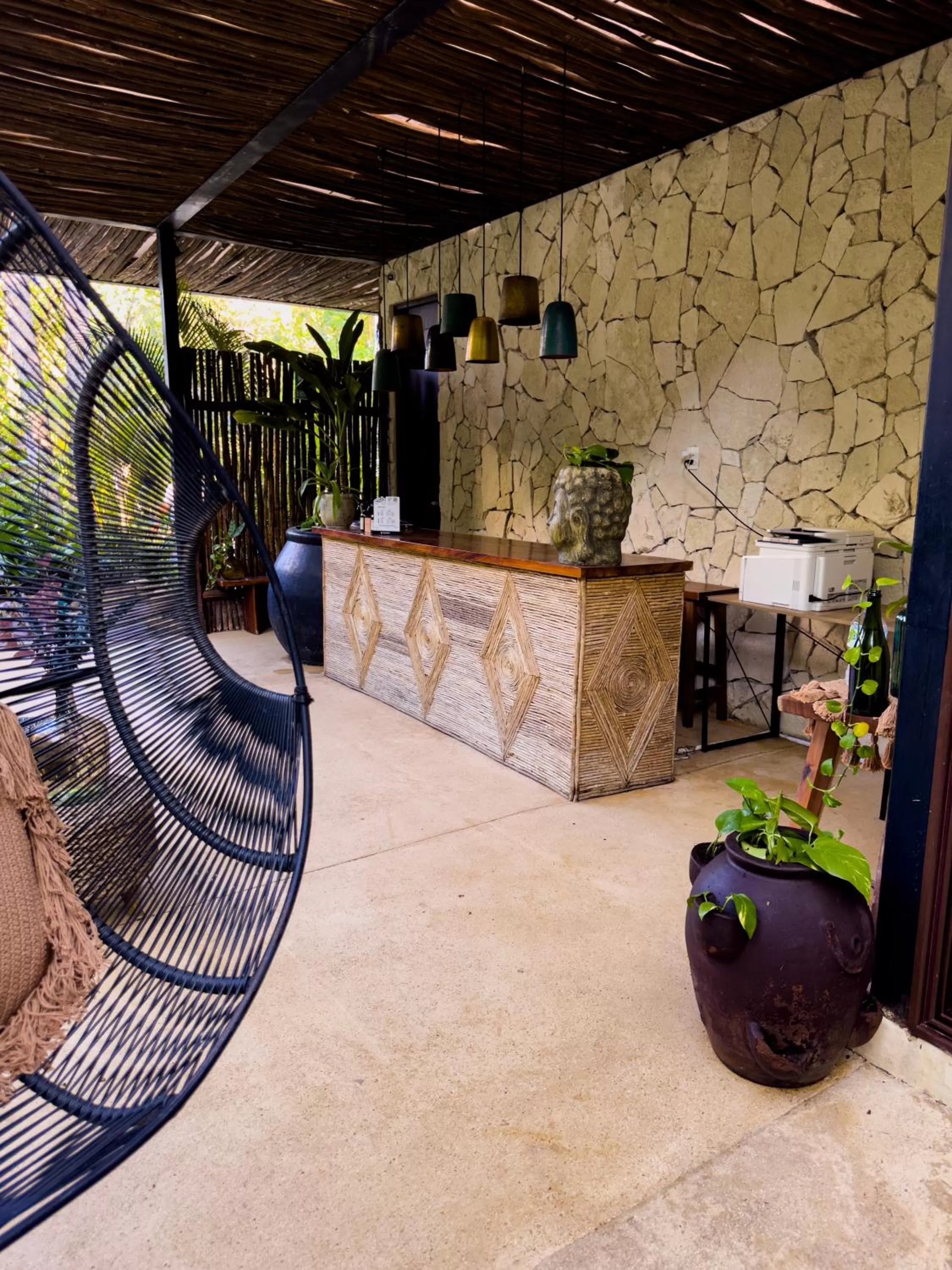 Lobby or reception in Kuukum Tulum Hotel