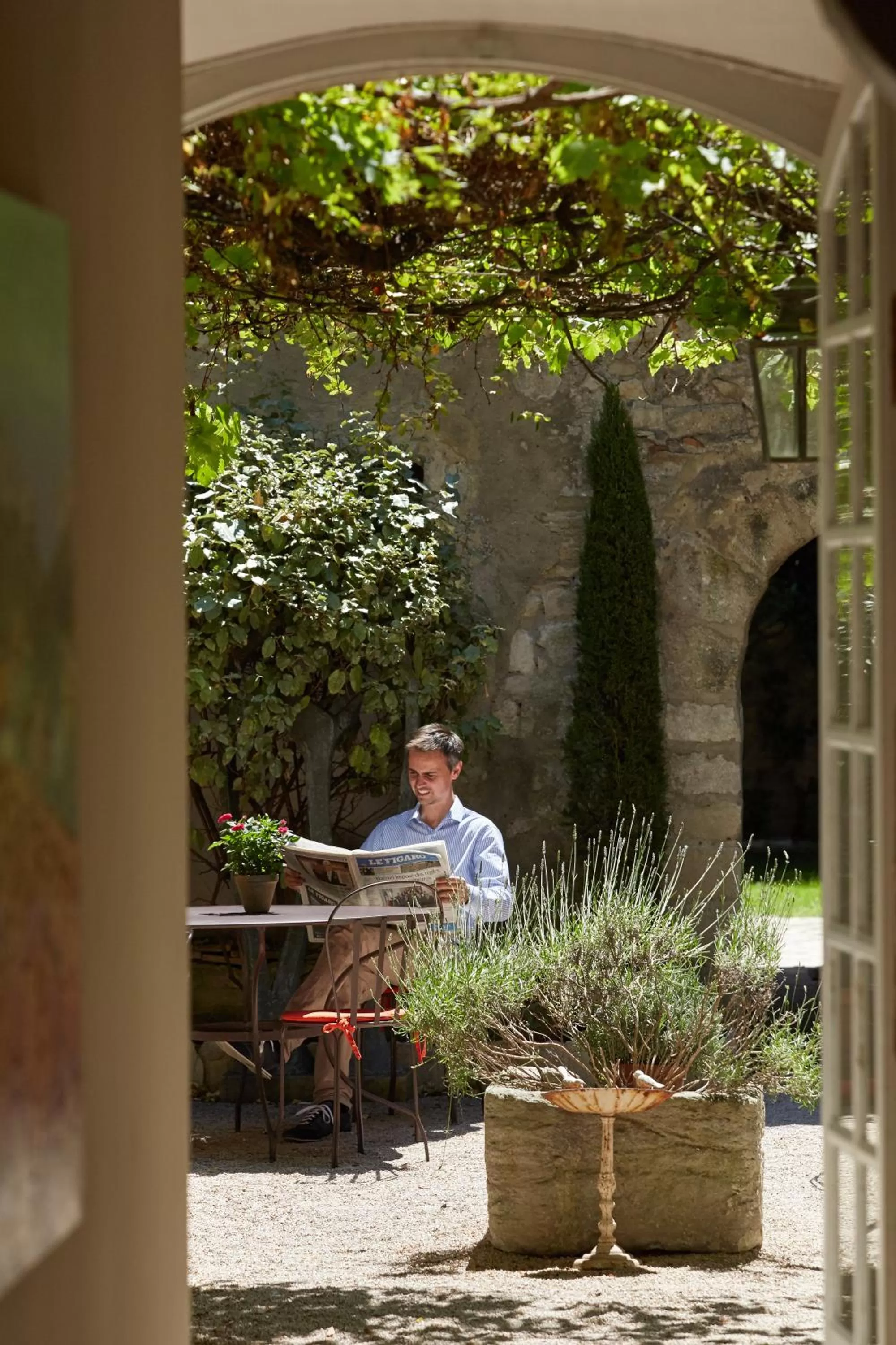 Patio in Hotel De L'Atelier