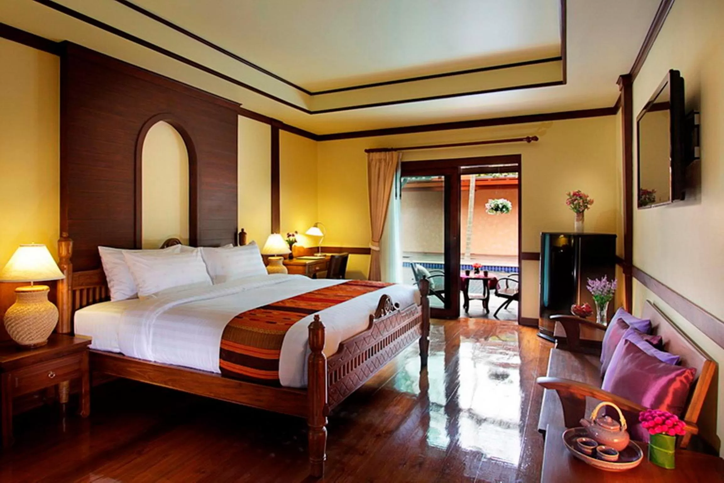 Photo of the whole room, Bed in Baan U Sabai Boutique House-SHA Plus