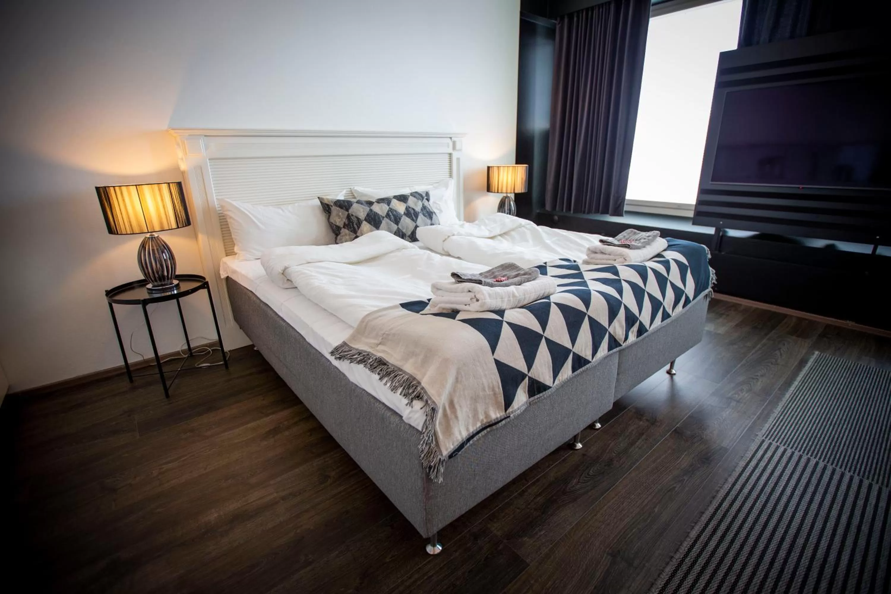 Bed in Hotelli Olof