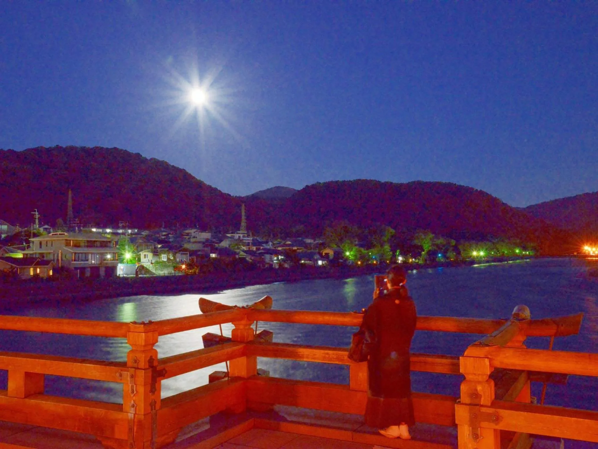 Off site in Hanayashiki Ukifune-en