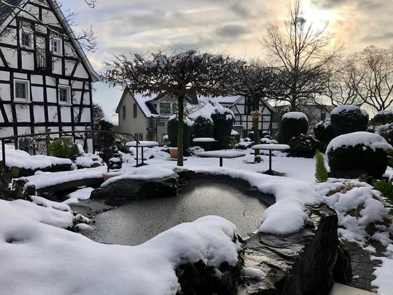 Garden view in Malerwinkel Hotel