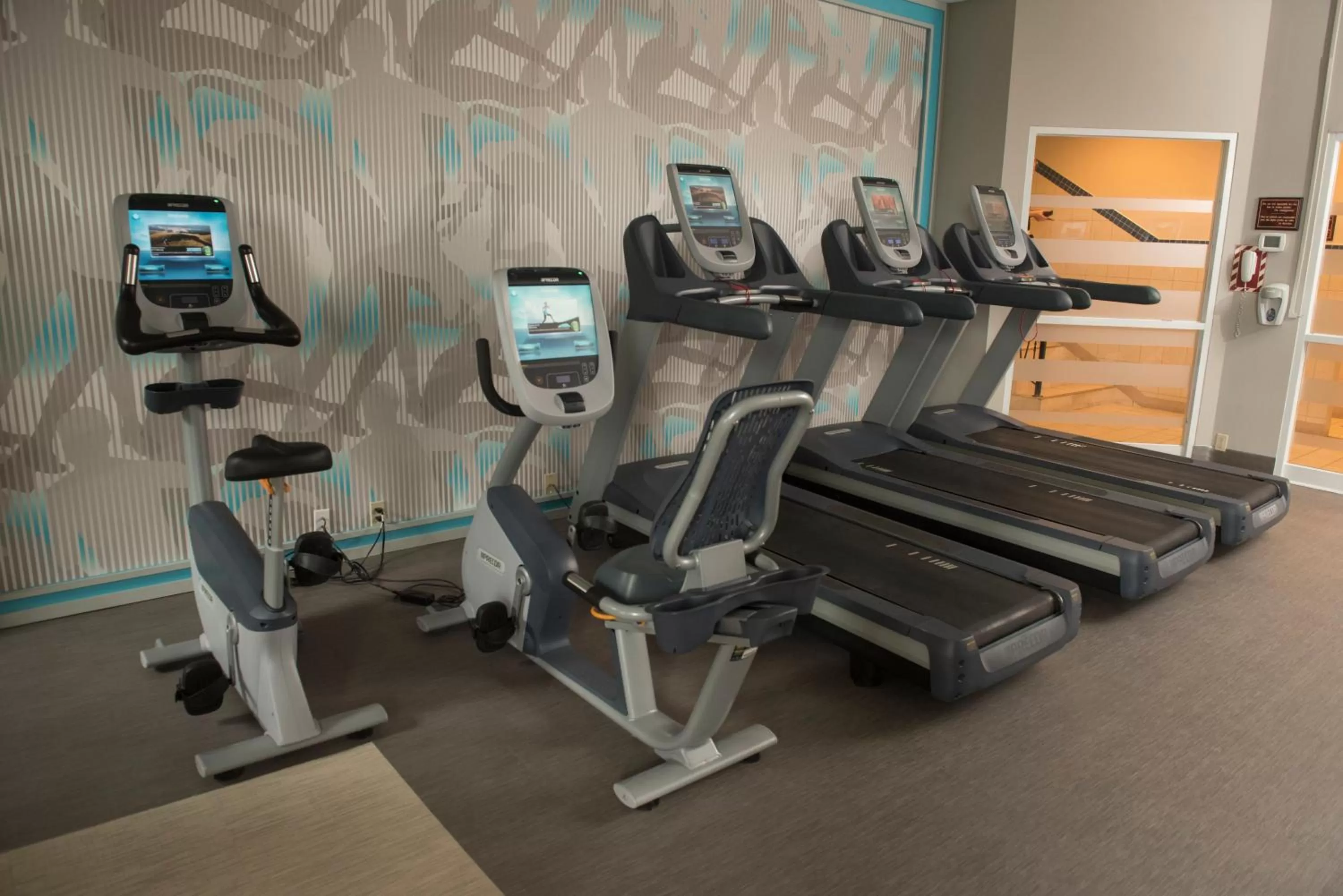 Fitness centre/facilities in Crowne Plaza Fredericton Lord Beaverbrook by IHG