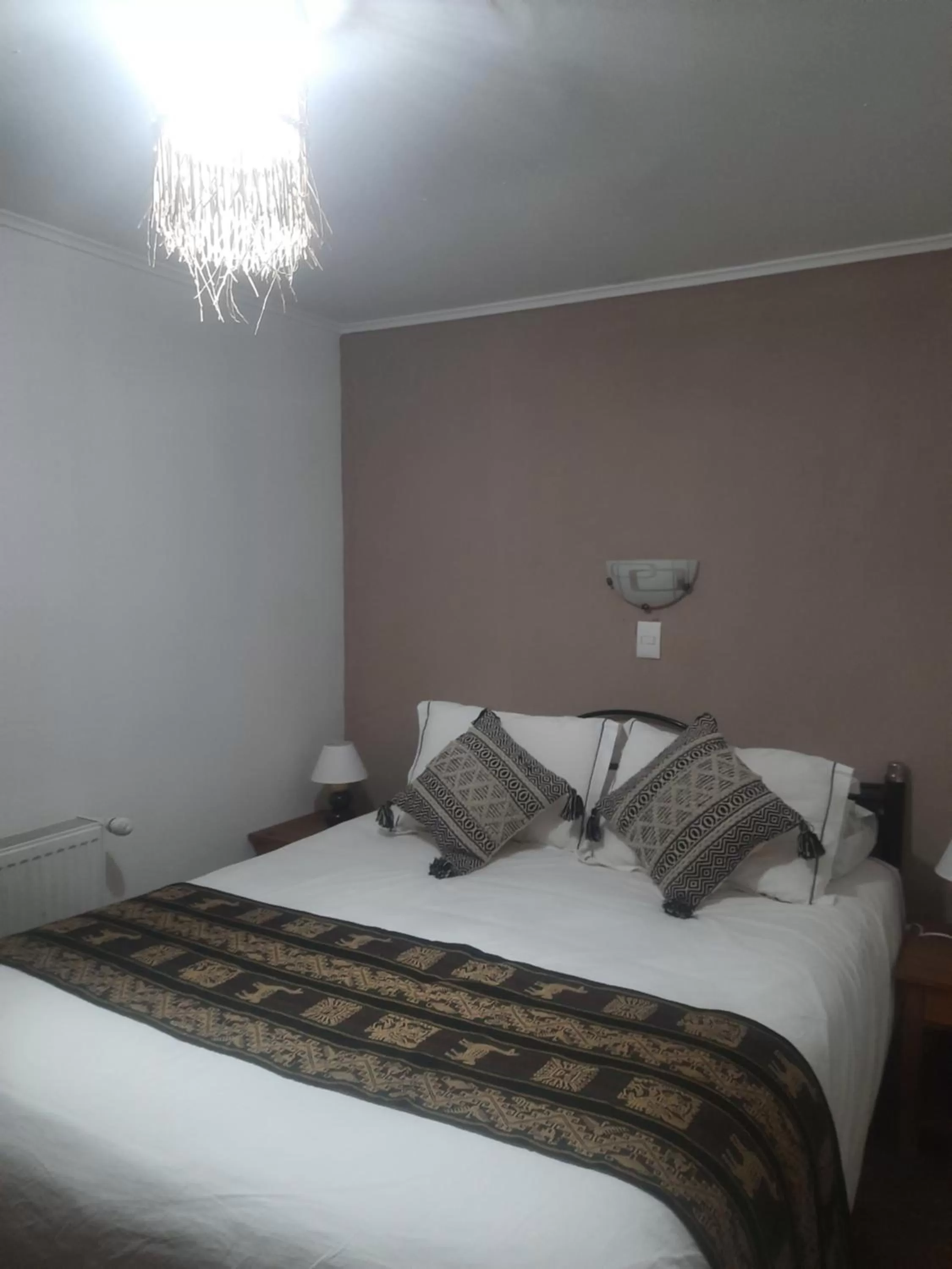 Bedroom, Bed in Hostal Katarpe