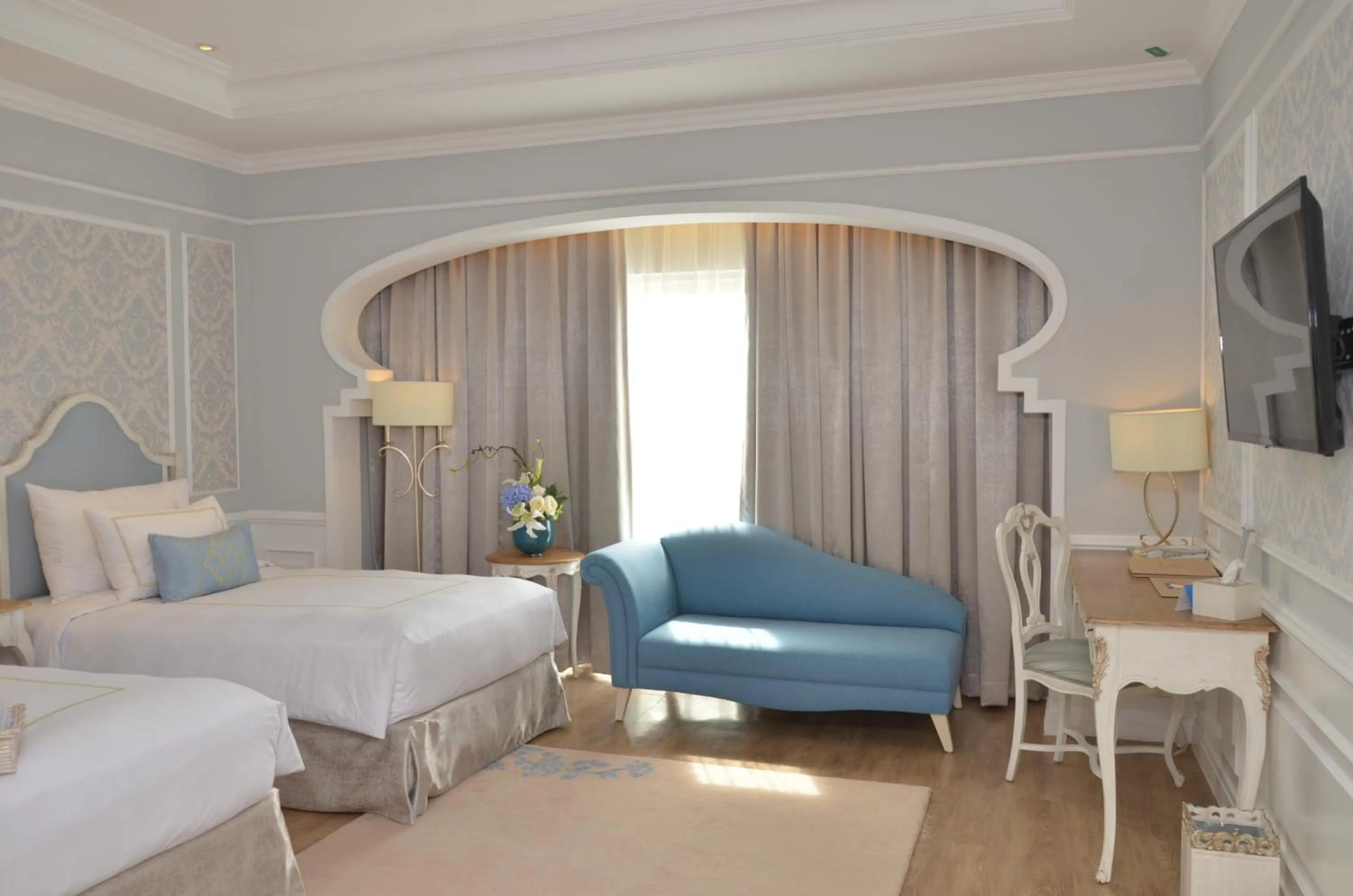 Bedroom, Bed in Noor Hotel