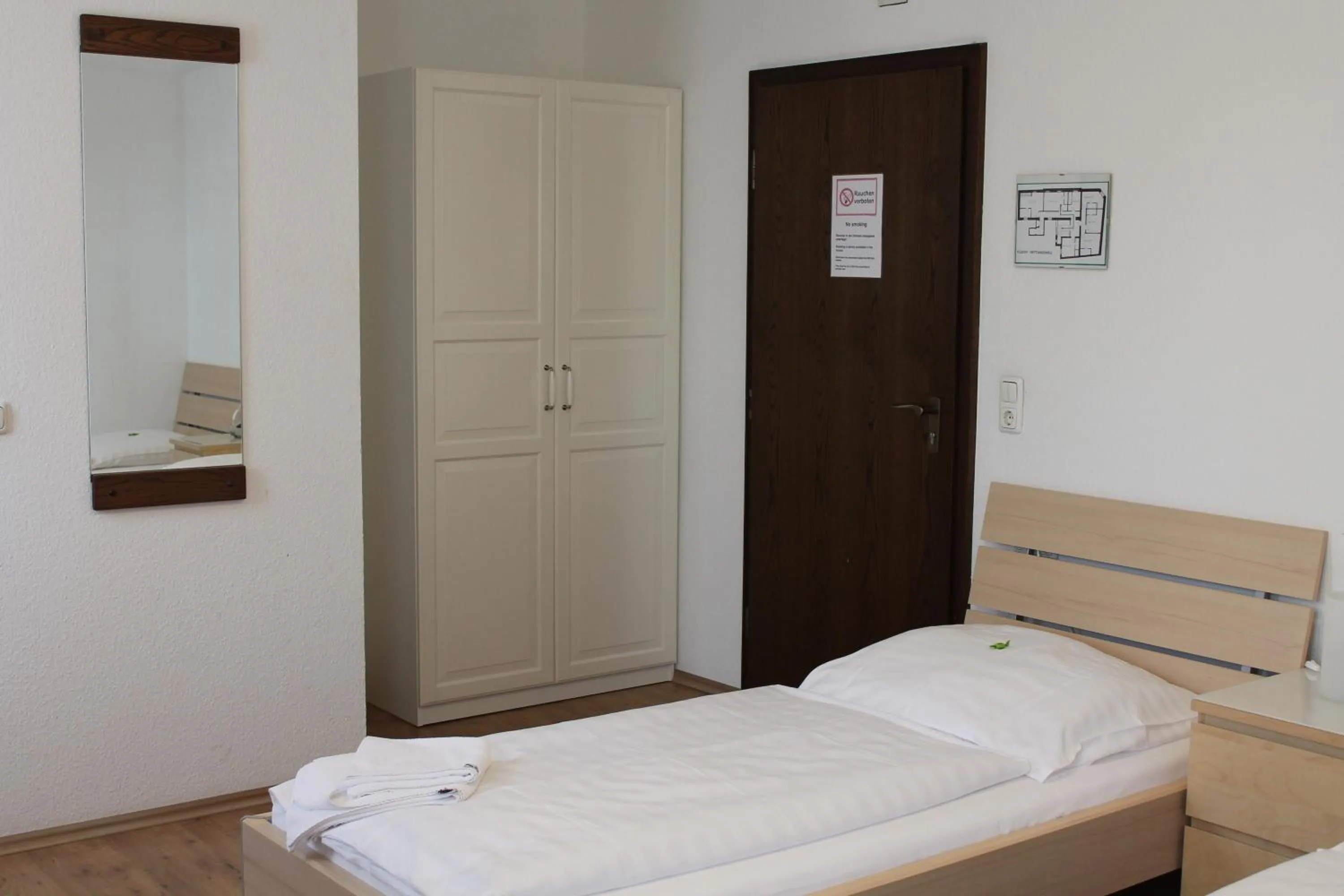 Bed in Hotel Weidenhof