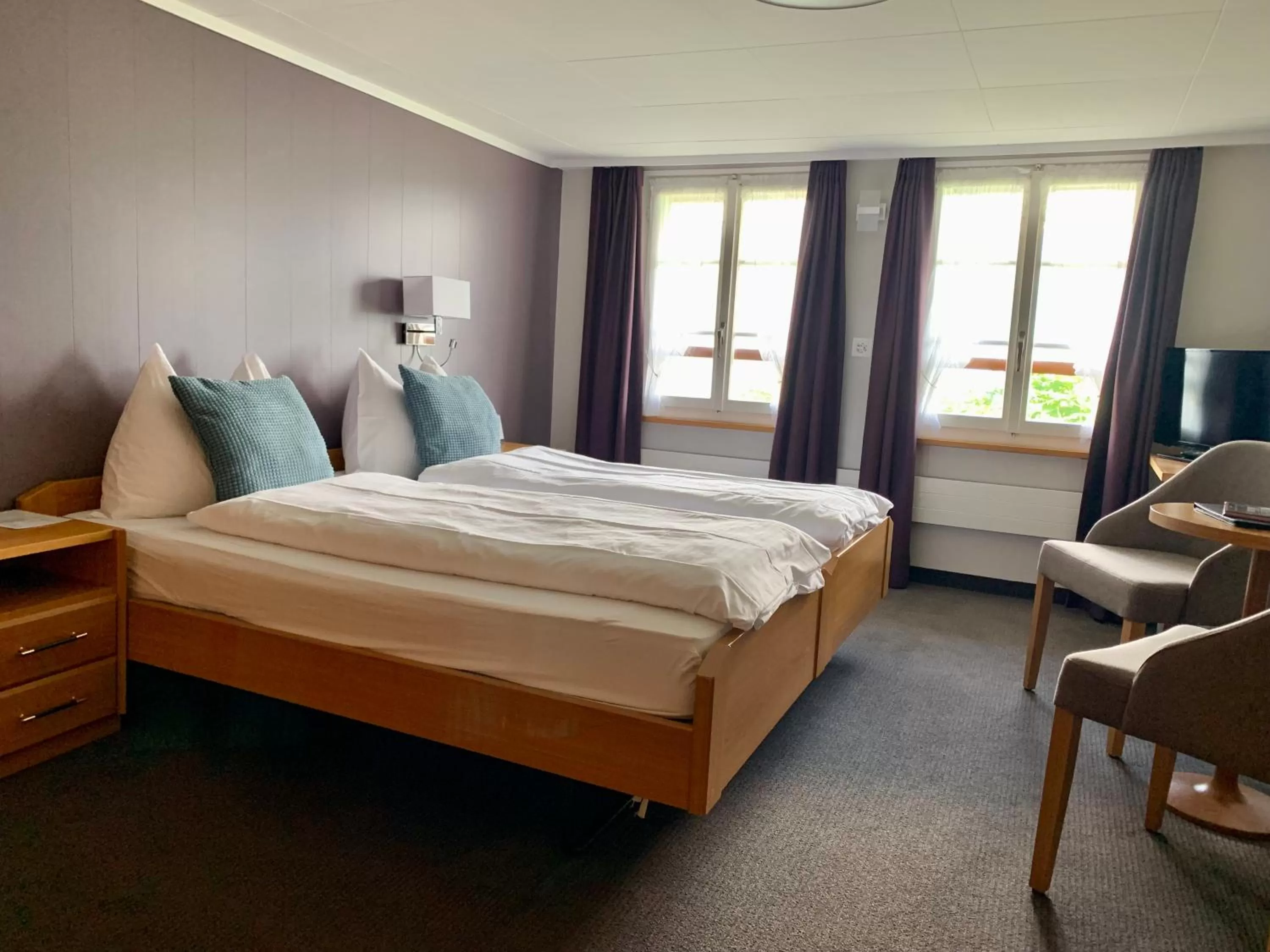 Bed in Hotel Friedheim