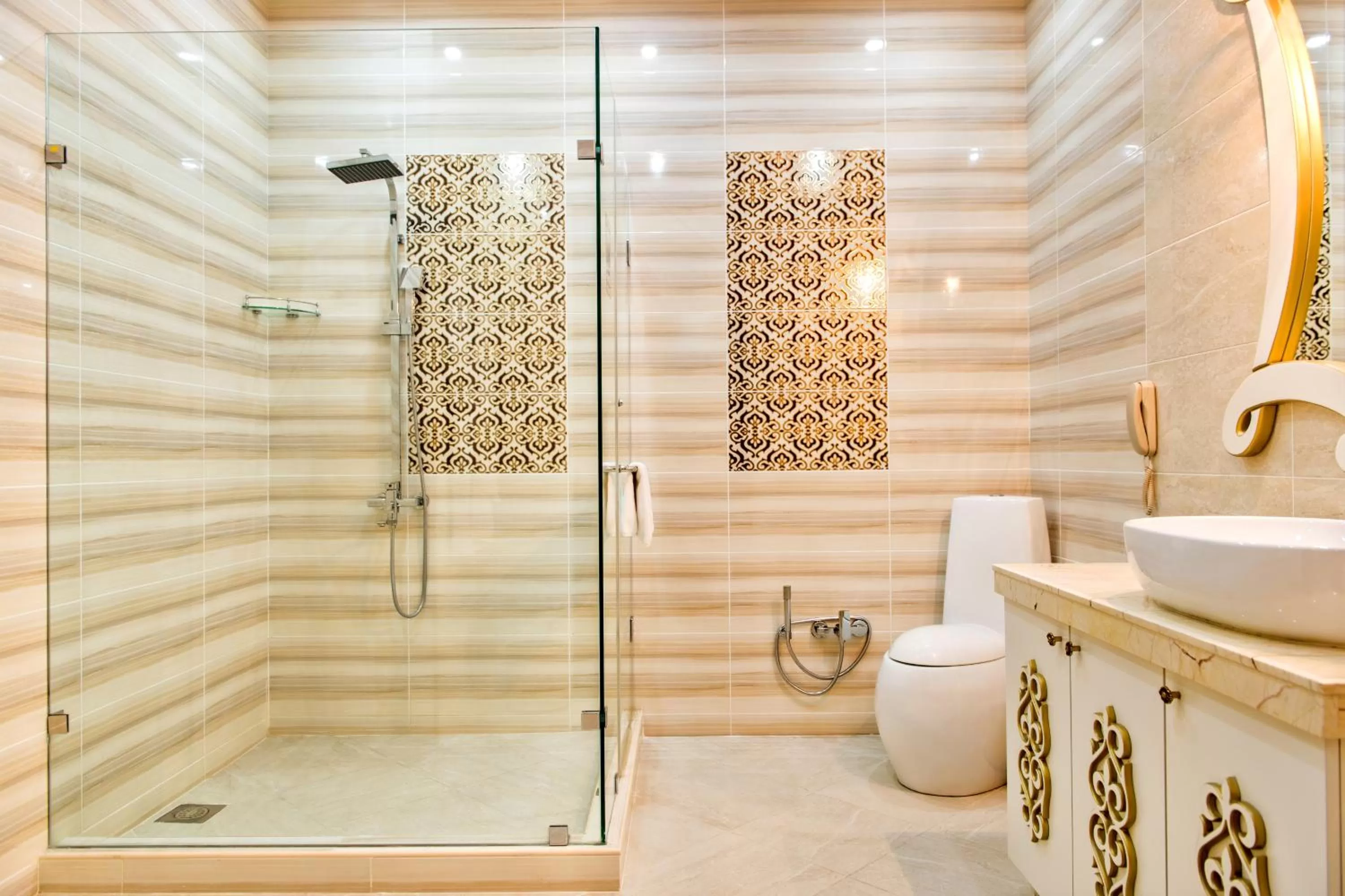 Bathroom in Megapolis Hotel Shymkent