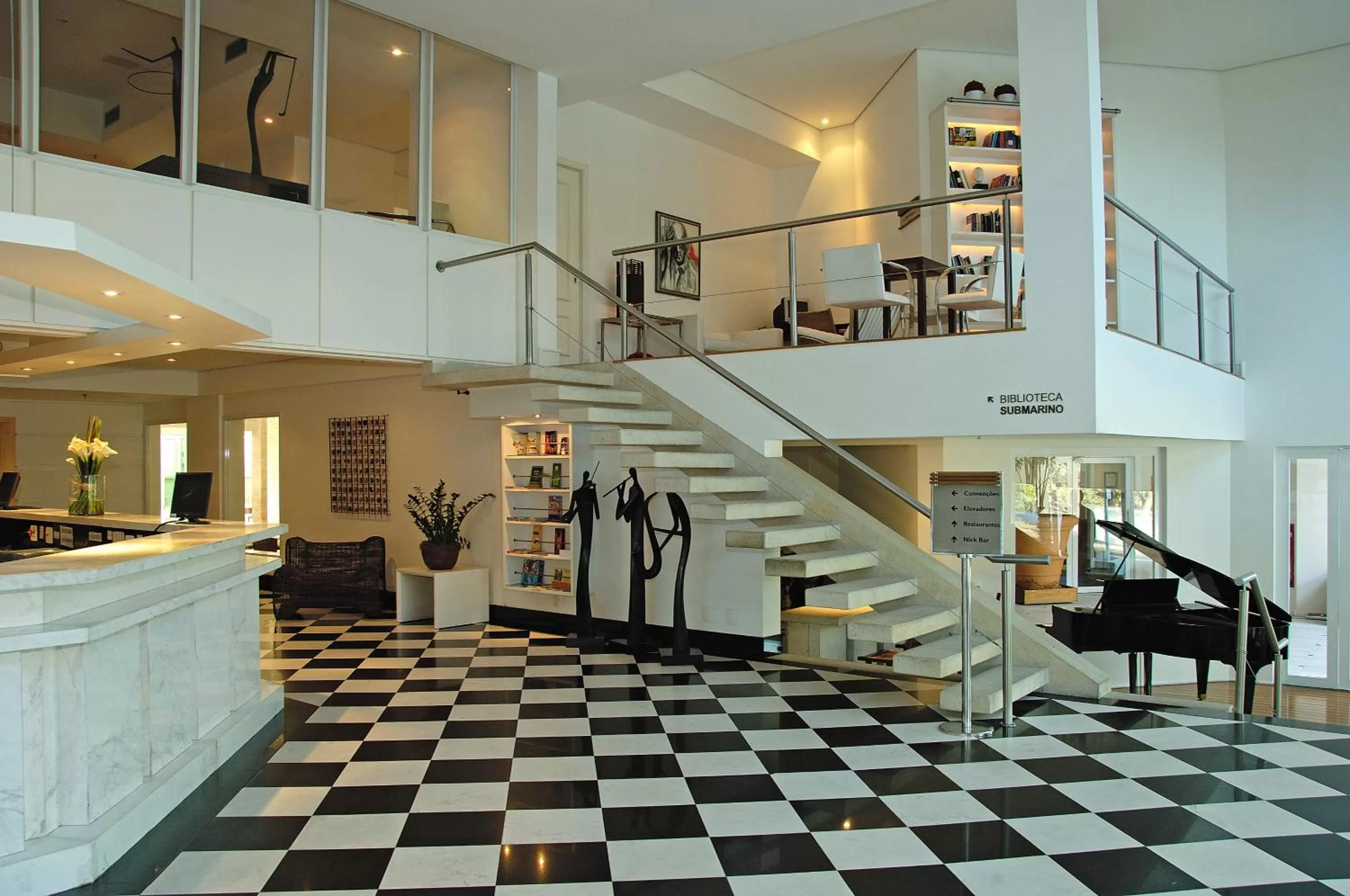 Lobby or reception in Vitória Hotel Concept Campinas