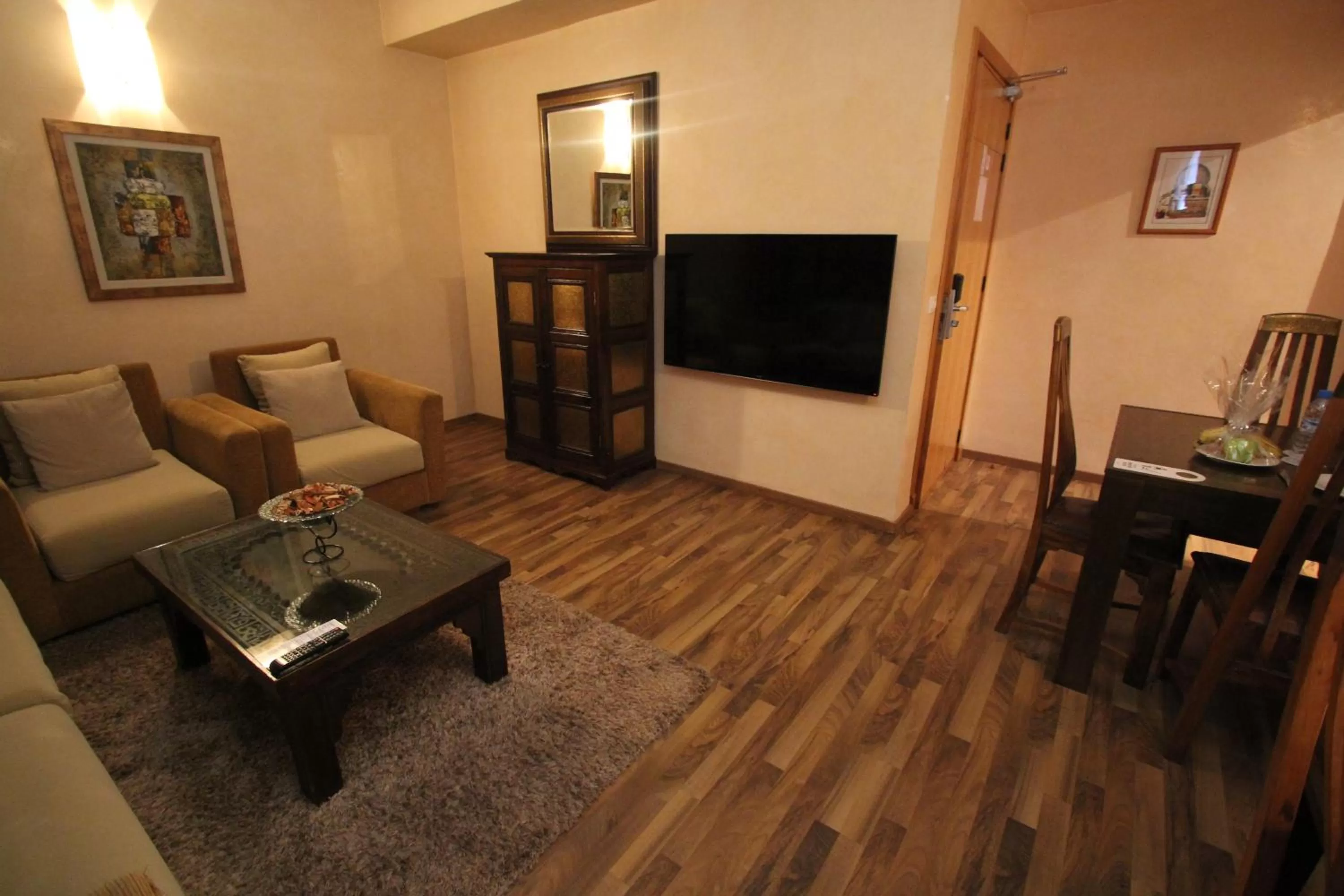 Living room in Casablanca Suites & Spa