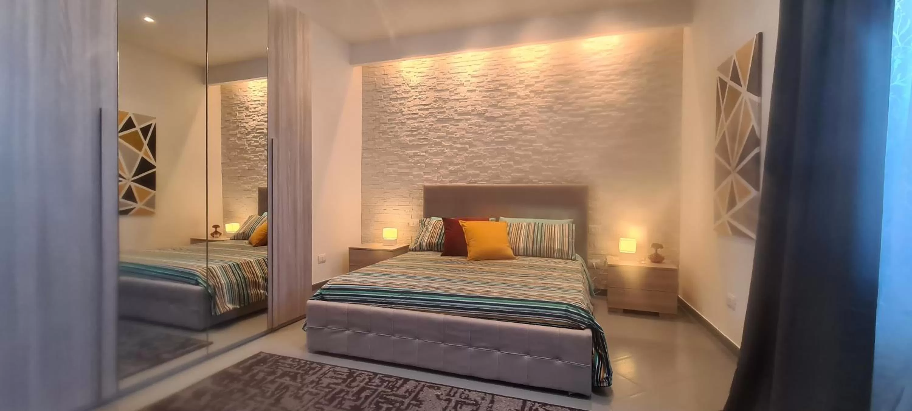 Bed in 'novecento bed & breakfast