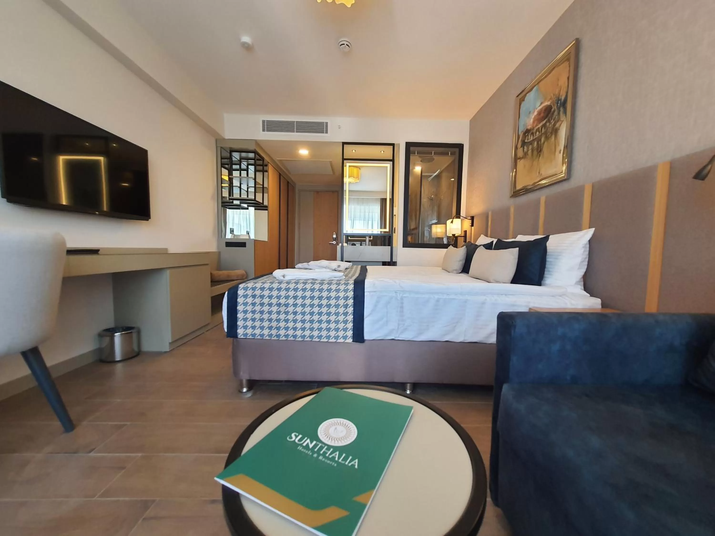 Bed in Sunthalia Hotels & Resorts Ultra All Inclusive Adults Only Party Hotel