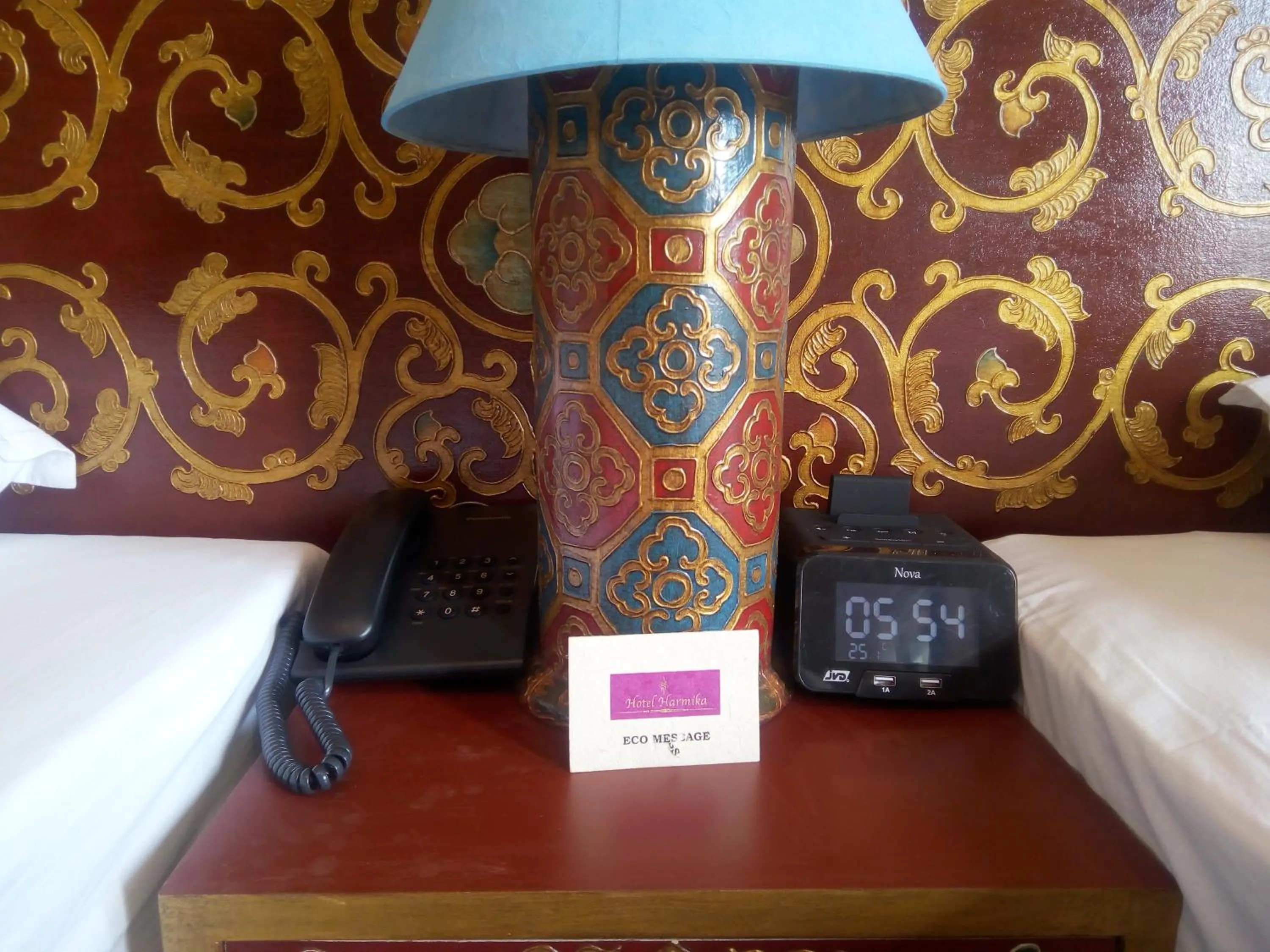 Coffee/tea facilities, Bed in Hotel Harmika - Boudha, Kathmandu