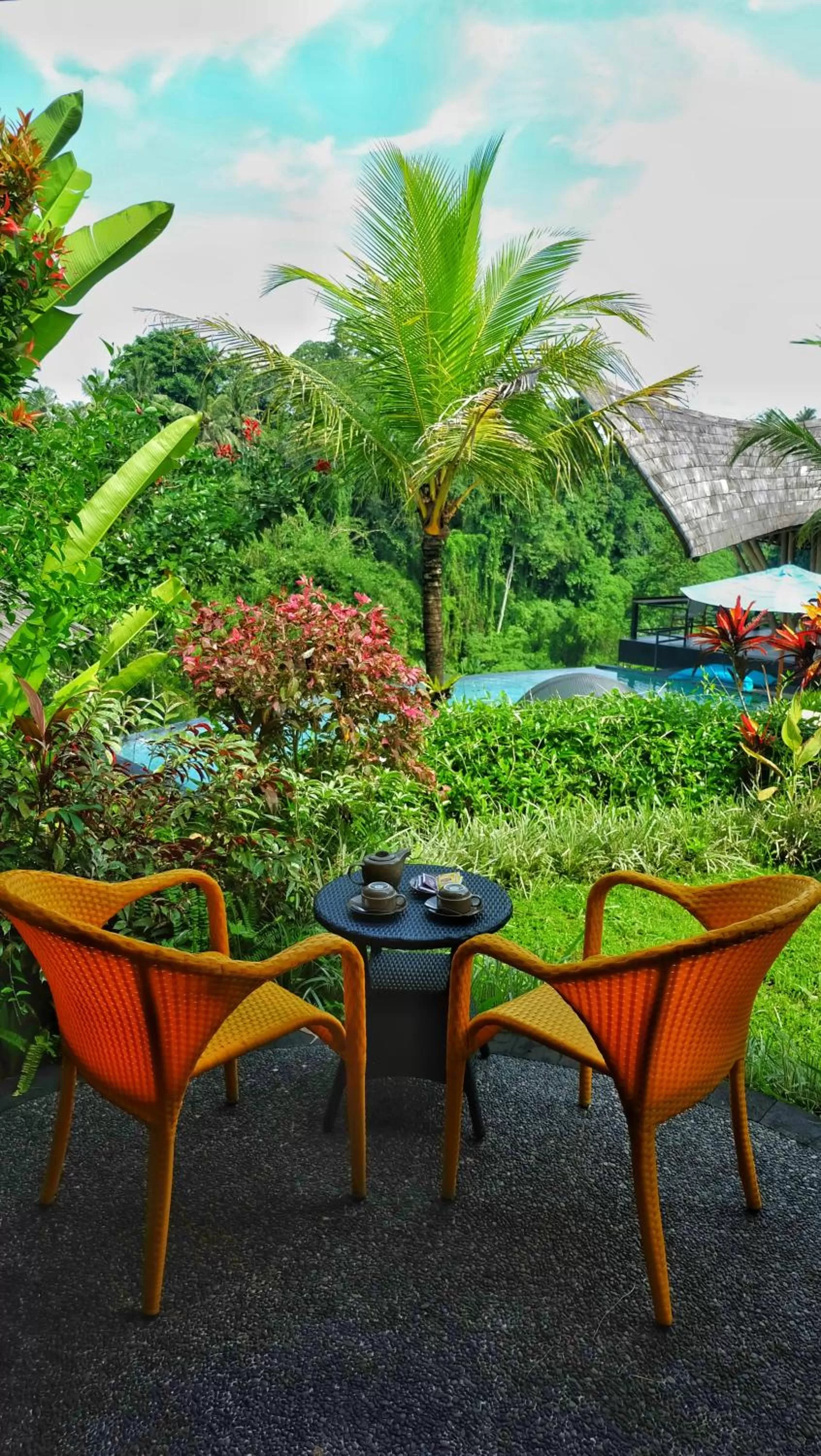 Patio in Kadewa Retreat Ubud - Adults Only