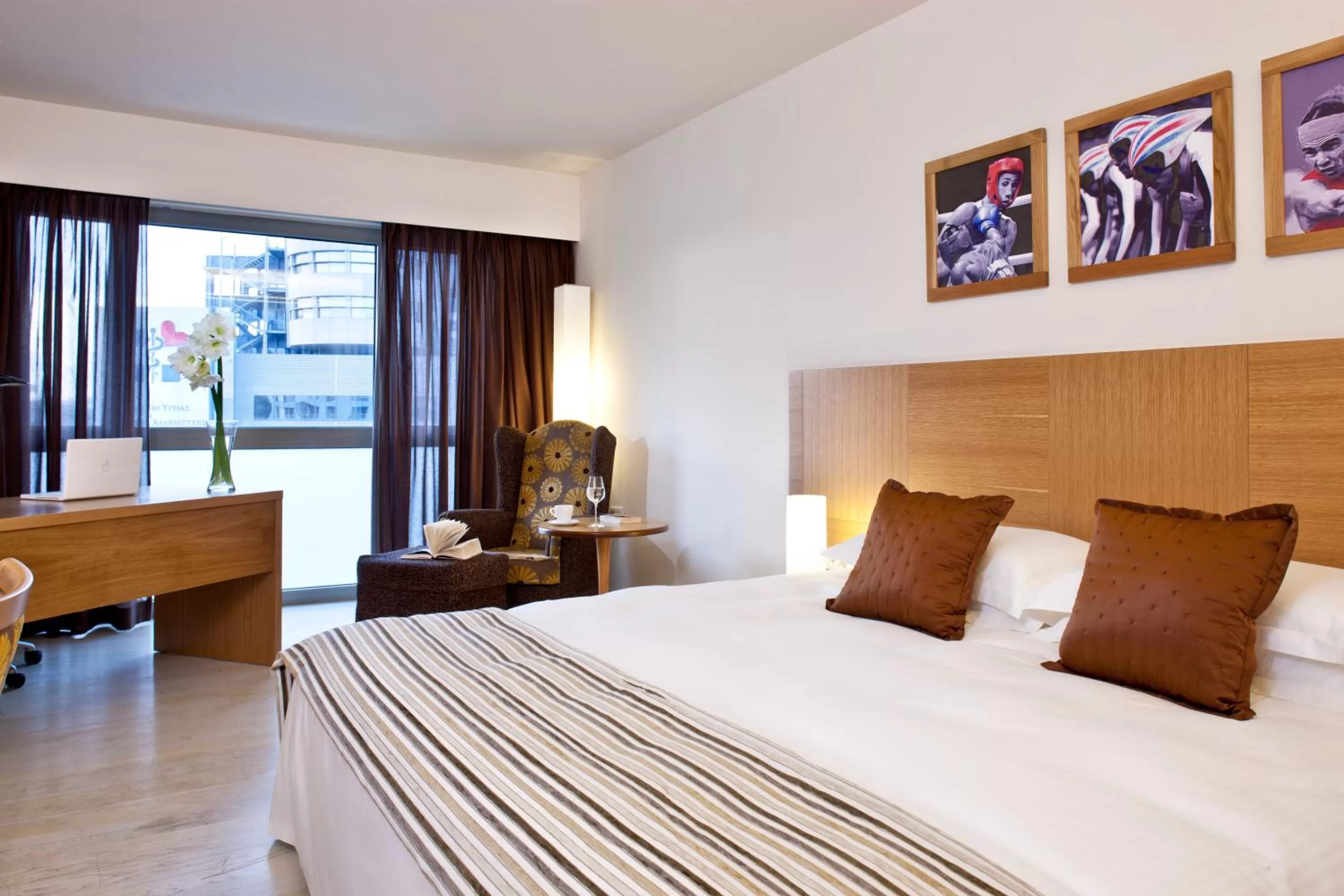 Bed in Civitel Olympic