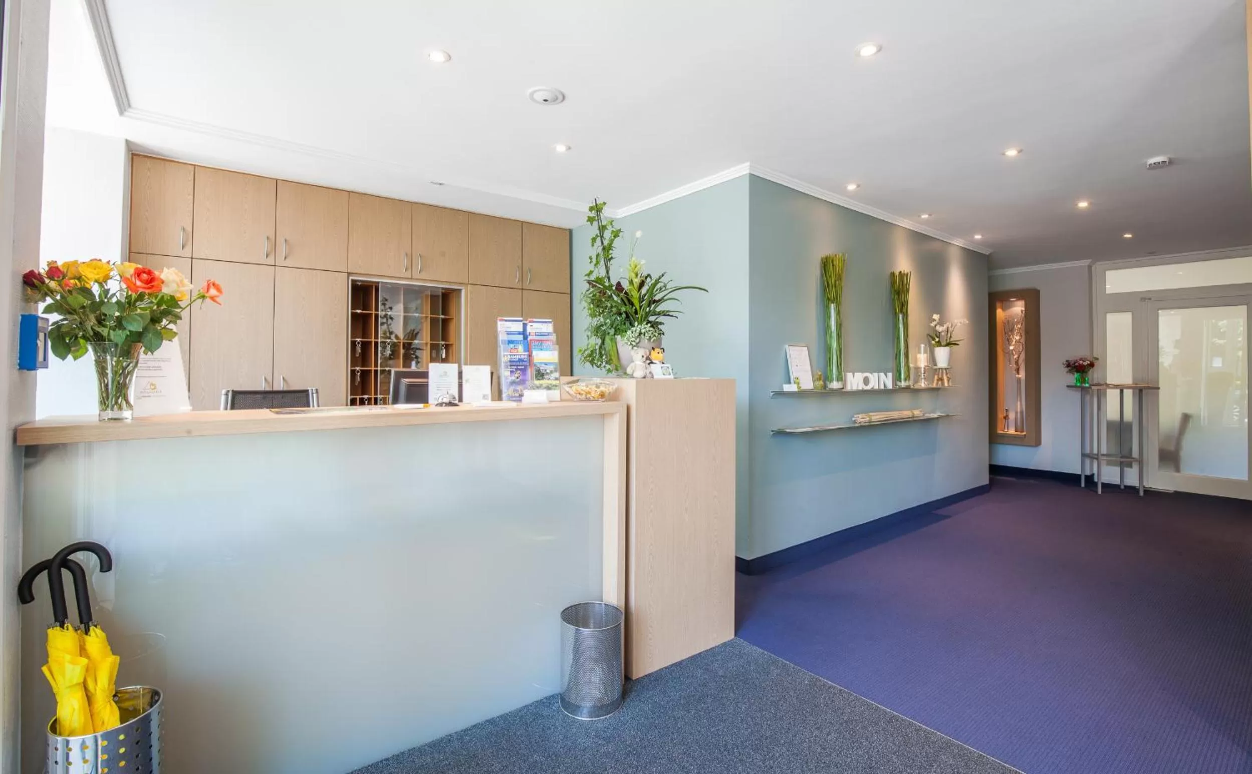 Lobby or reception in Ringhotel Ahrensburg