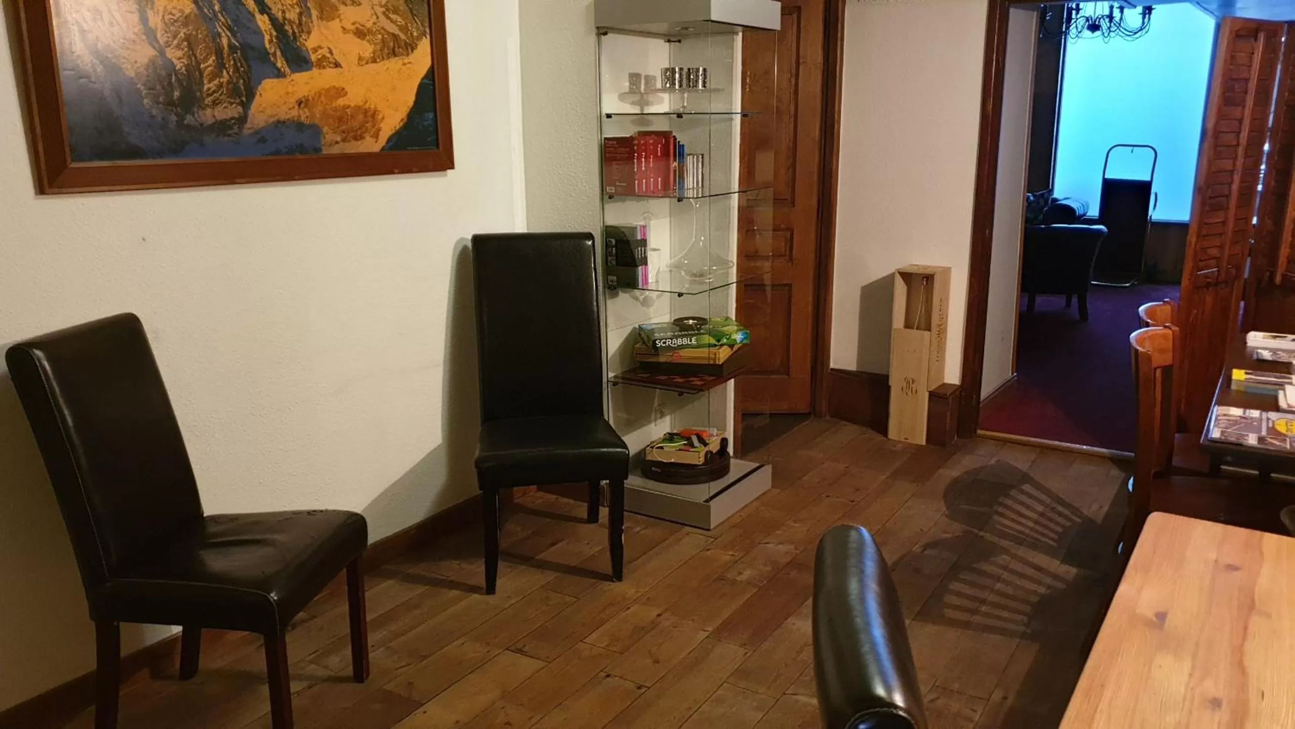 Lobby or reception in Auberge de Savoie